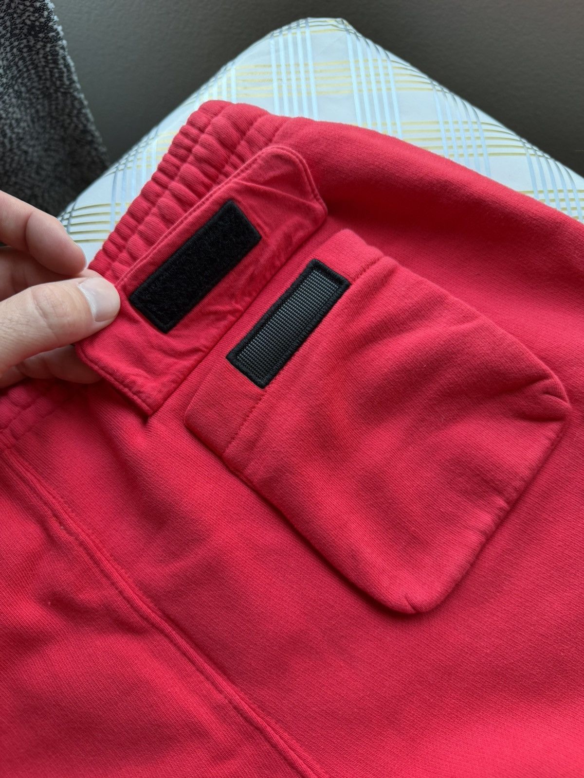Off-White Off-White FW19/20 Red Sweatpants Size US 33 - 3 Thumbnail