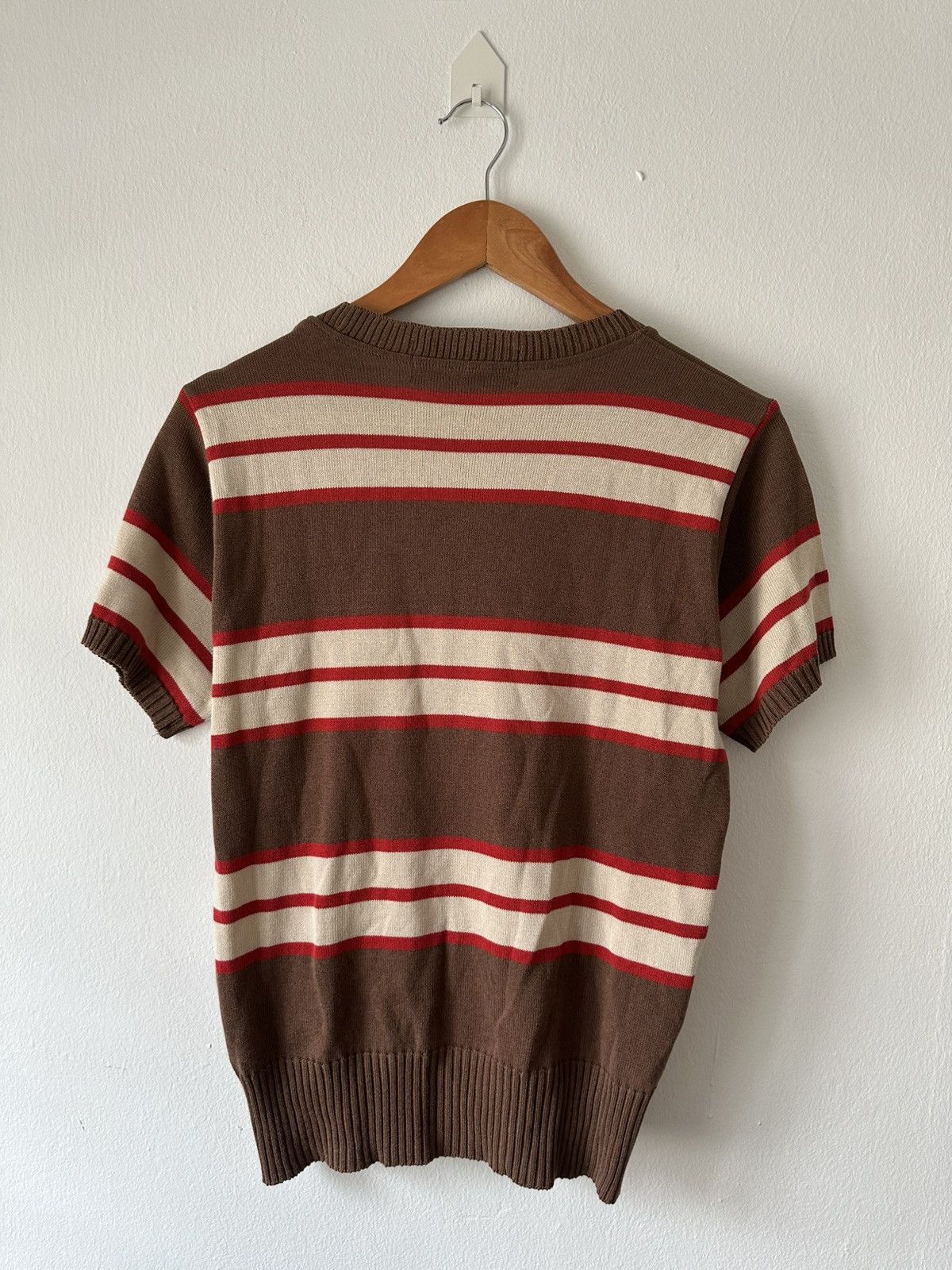 Nepenthes Nepenthes Stripe Knit Short Sleeve Size US S / EU 44-46 / 1 - 4 Thumbnail