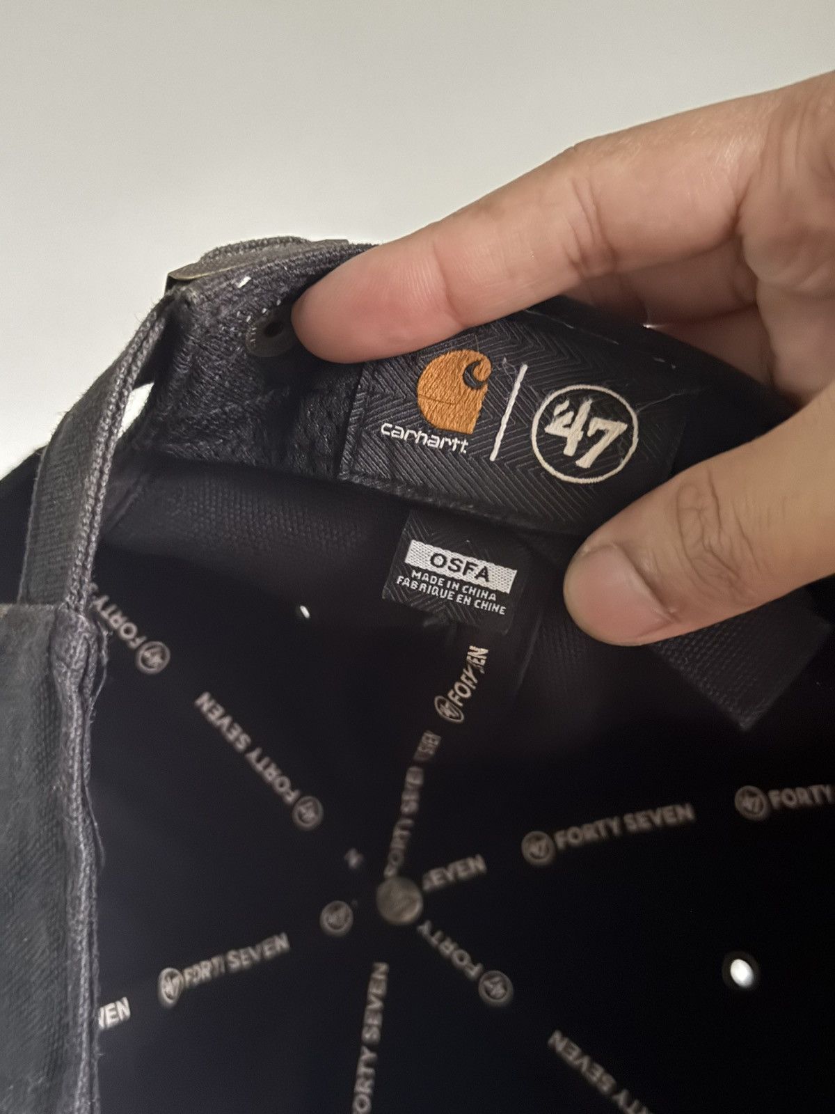 47 Brand × Carhartt Carhartt x black Cincinnati Bengals '47 Hitch cap Size ONE SIZE - 8 Thumbnail