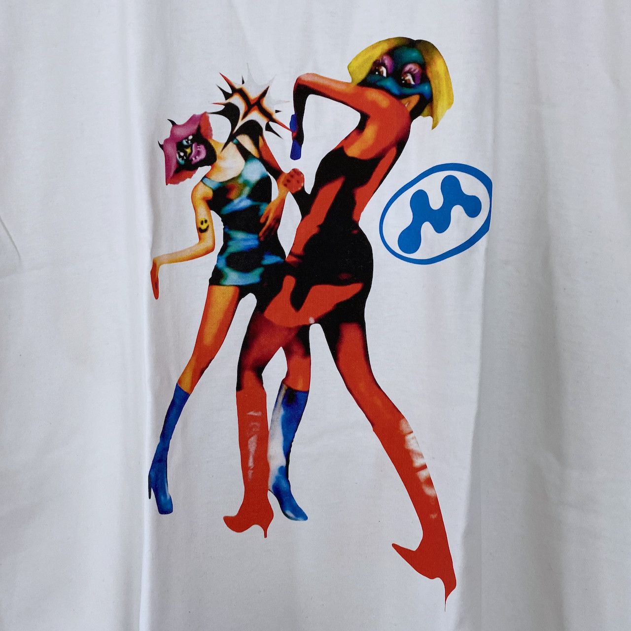 Mowalola MOWALOLA FIGHT ME TEE Size US L / EU 52-54 / 3 - 2 Thumbnail
