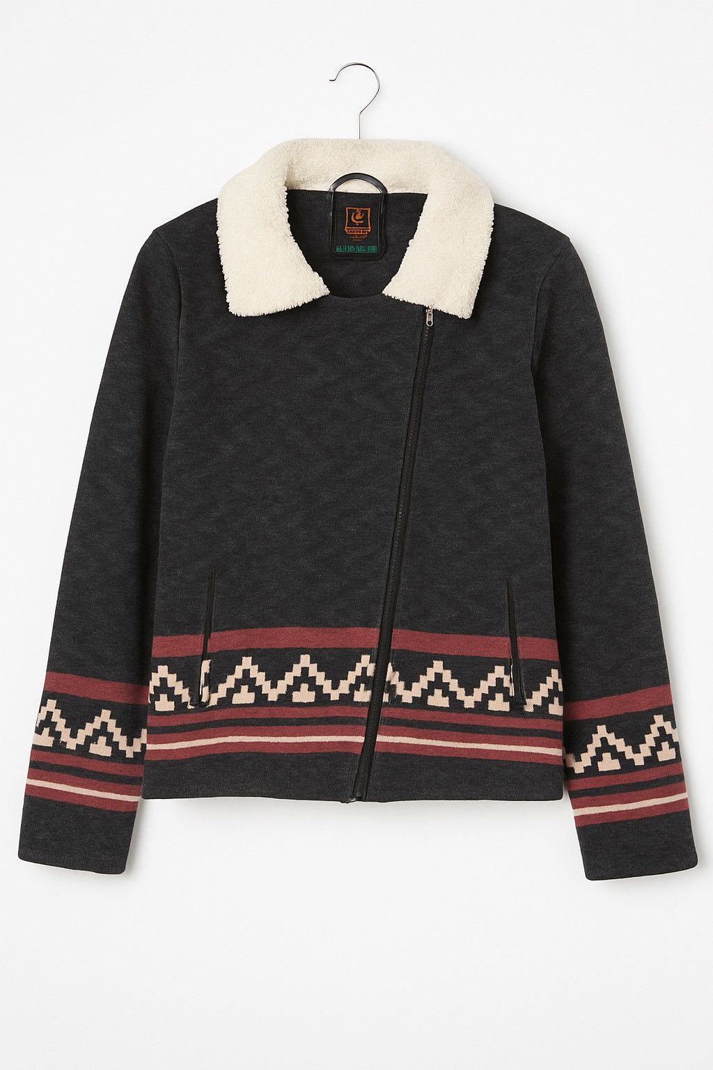 Rip Curl Vintage Rip Curl Sherpa Lined Ethnic Jacket Aztec Print Size M / US 6-8 / IT 42-44 - 1 Thumbnail