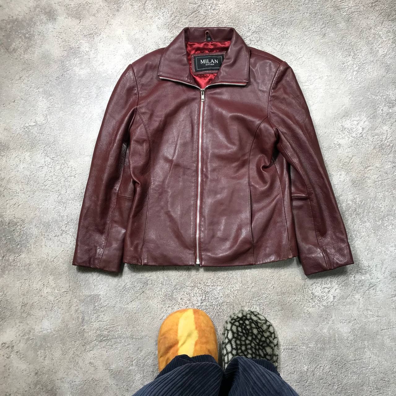 Japanese Brand VINTAGE Y2K LEATHER JACKET JAPAN CASUAL STREETWEAR 90s Size M / US 6-8 / IT 42-44 - 1 Thumbnail