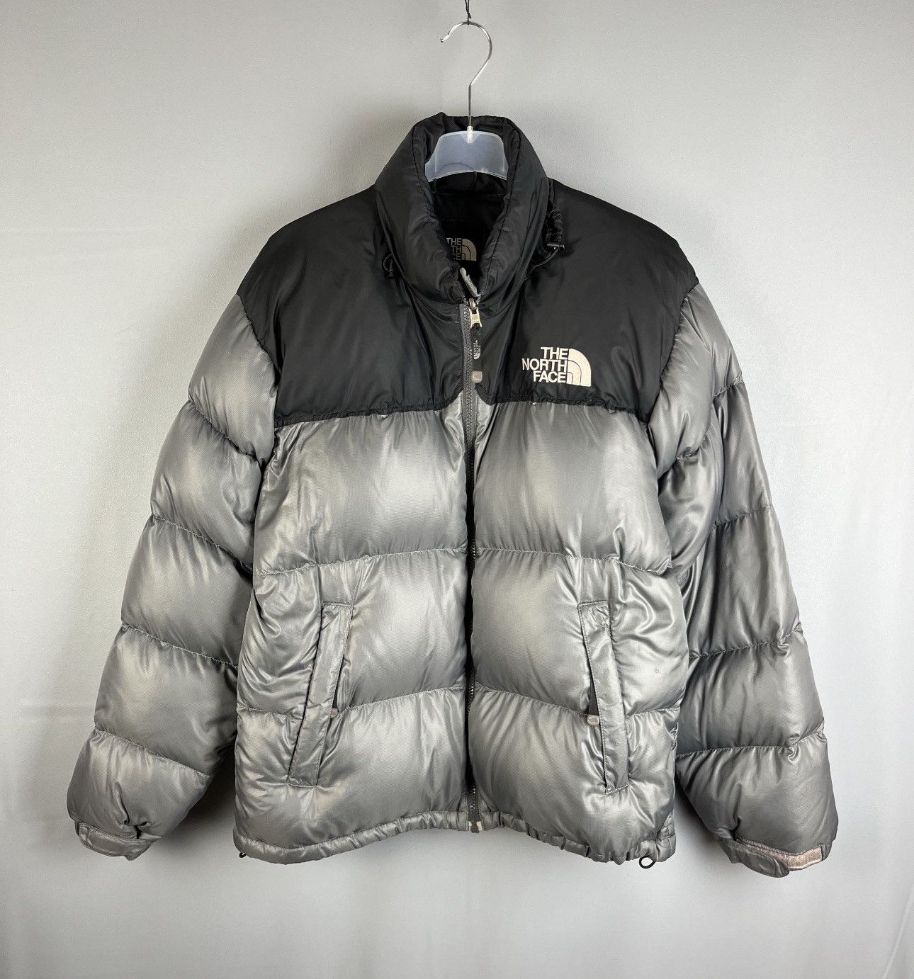 The North Face The North Face Grey 1996 Nuptse Puffer Down Packable Jacket Size US M / EU 48-50 / 2 - 1 Thumbnail