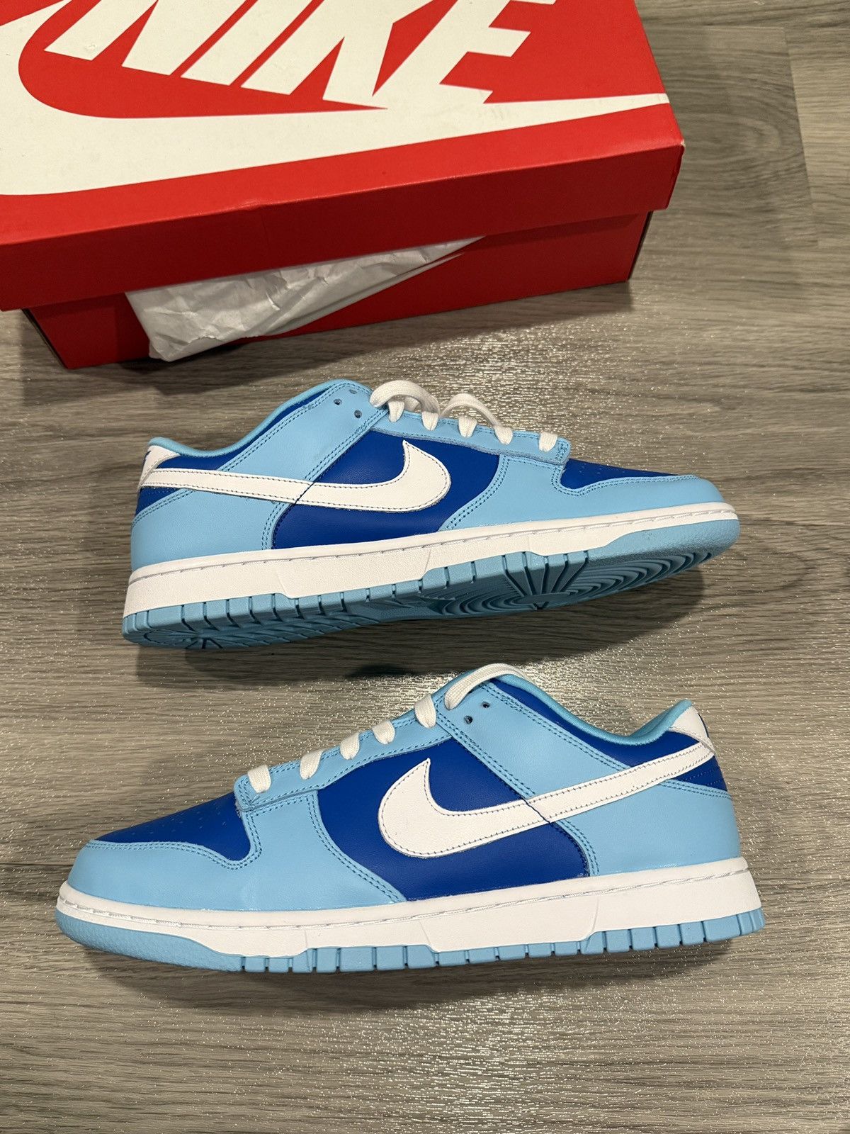 Nike nike dunk low blue Size US 10 / EU 43 - 2 Thumbnail