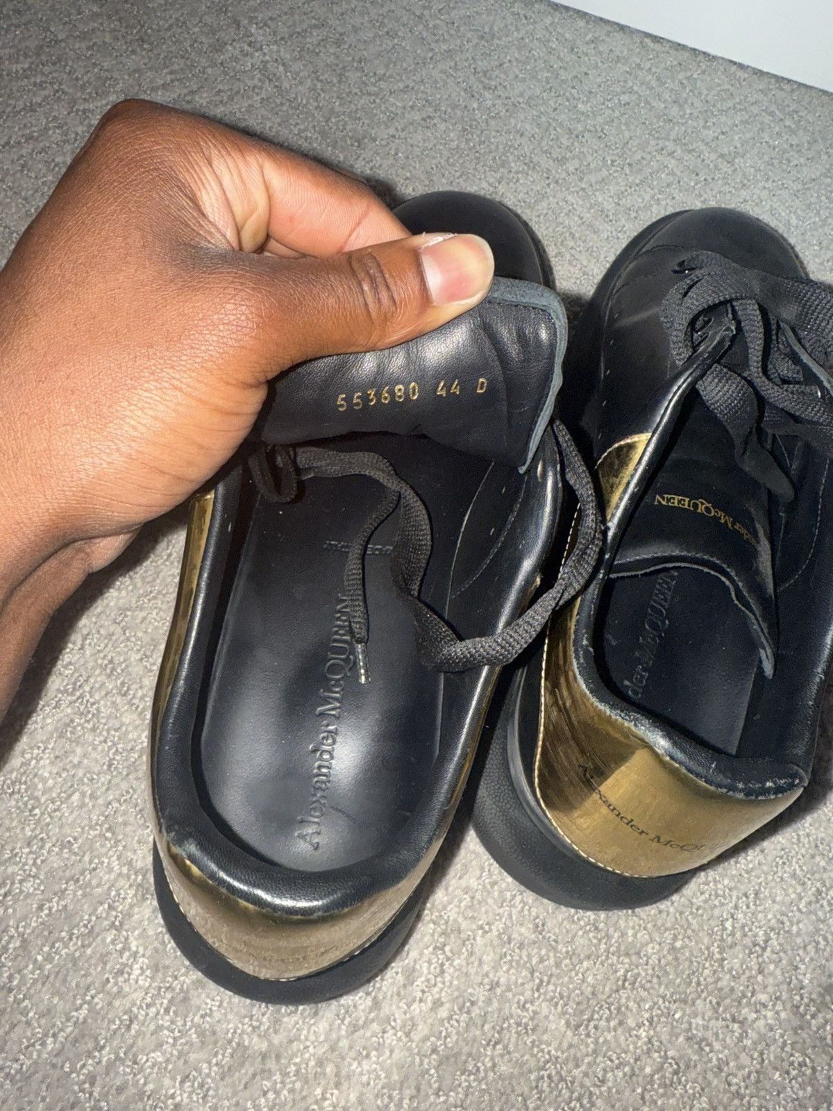 Alexander McQueen Black Alexander McQueens Size US 11 / EU 44 - 8 Thumbnail
