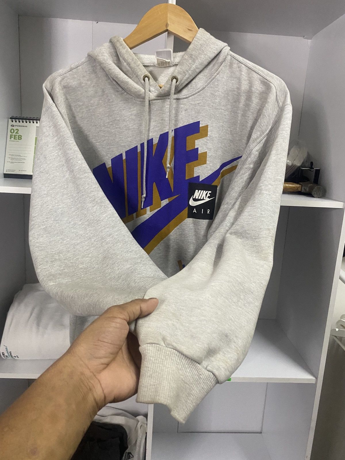 Japanese Brand × Nike × Vintage Vintage Nike big swoosh Size US L / EU 52-54 / 3 - 5 Thumbnail