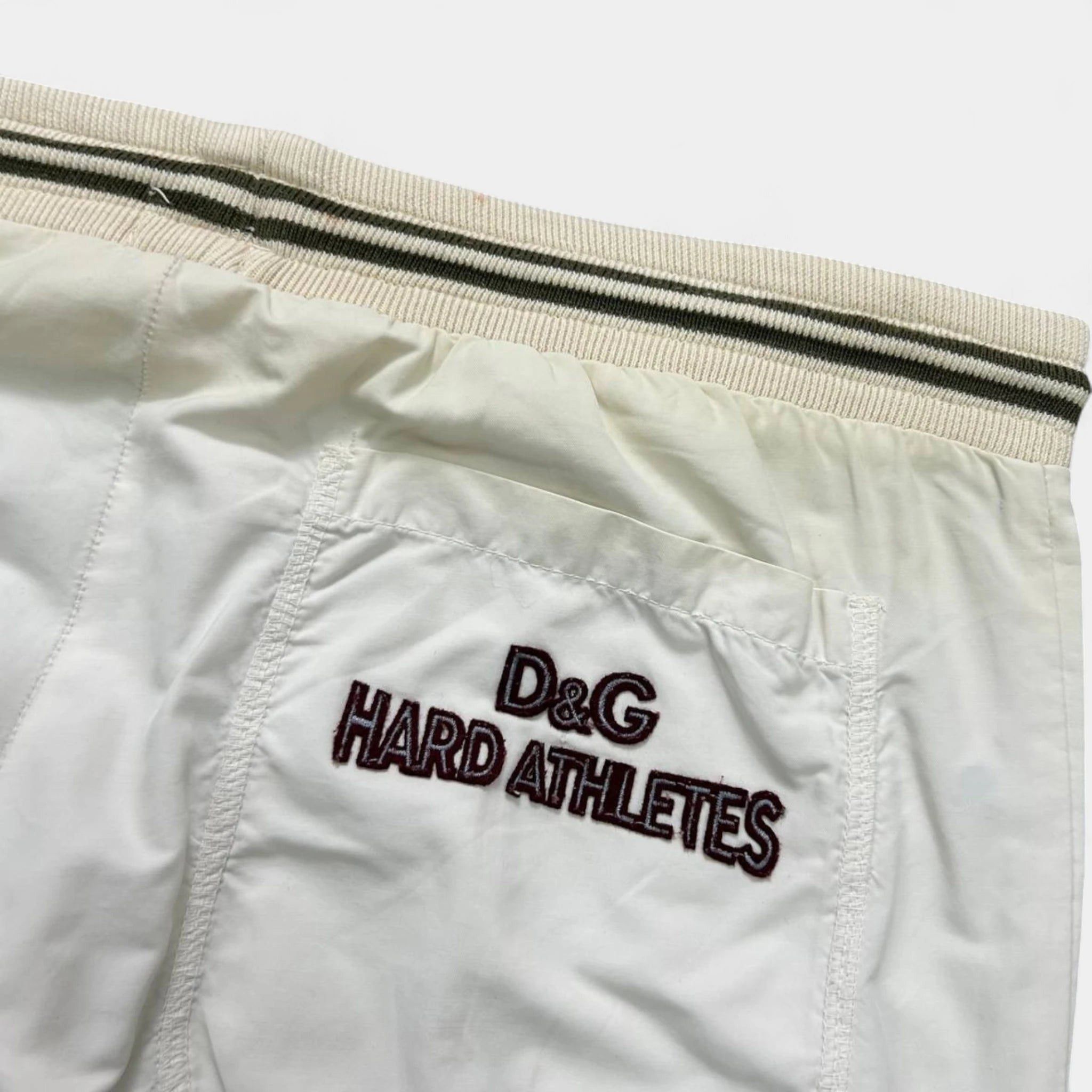 Dolce & Gabbana Dolce & Gabbana Track Pants White Nylon Size US 36 / EU 52 - 8 Thumbnail
