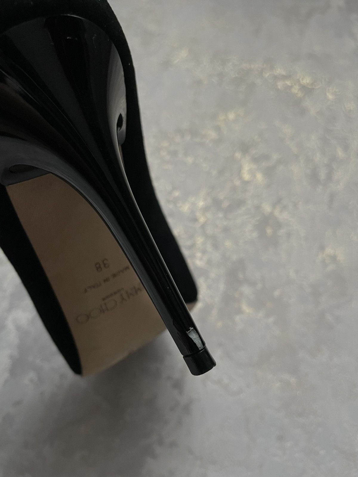 Jimmy Choo Jimmy Choo Black Minimalist Heel Pumps Size US 8 / IT 38 - 6 Thumbnail