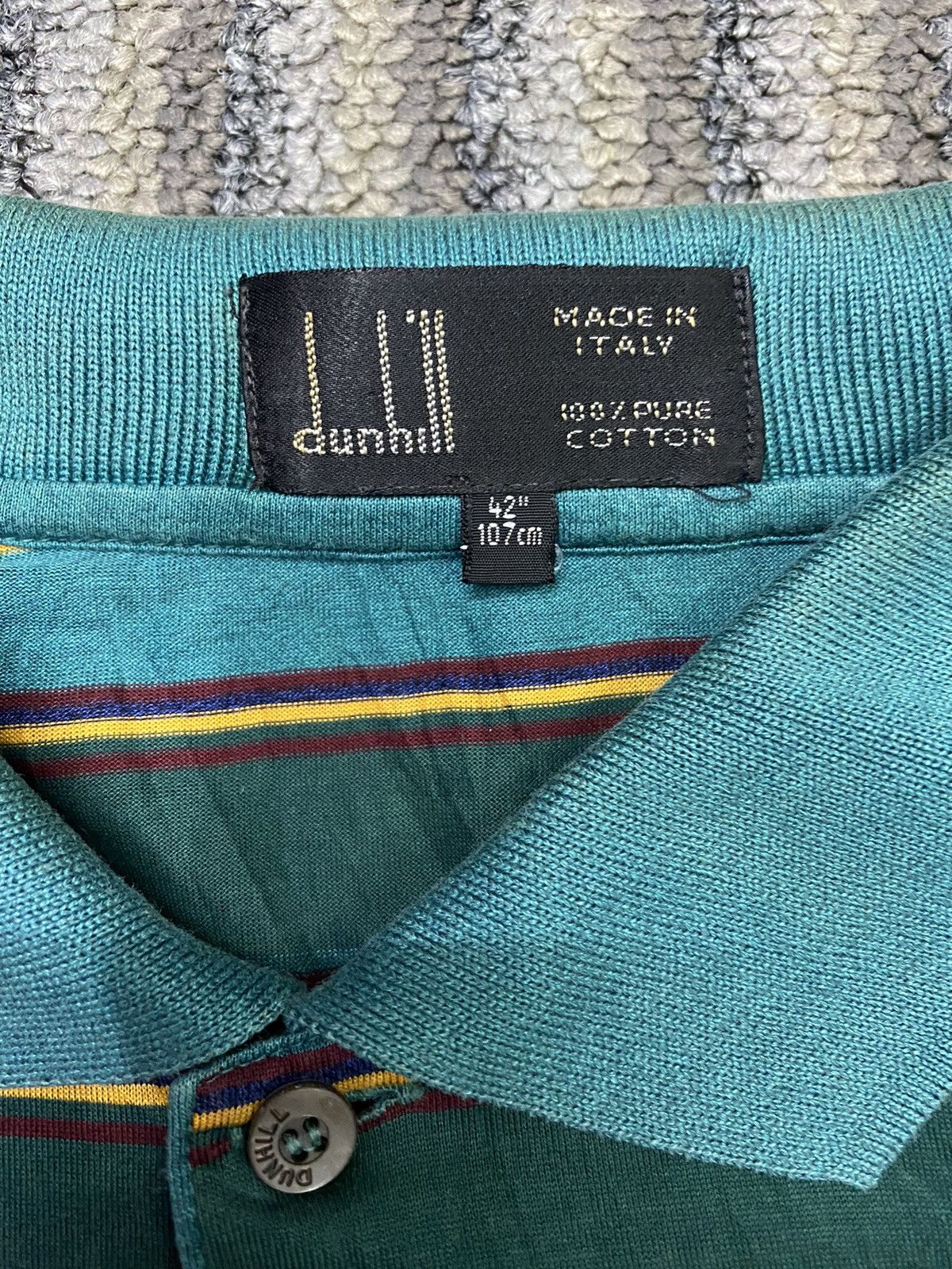 Alfred Dunhill Dunhill polo 👕 shirt Size US L / EU 52-54 / 3 - 6 Thumbnail