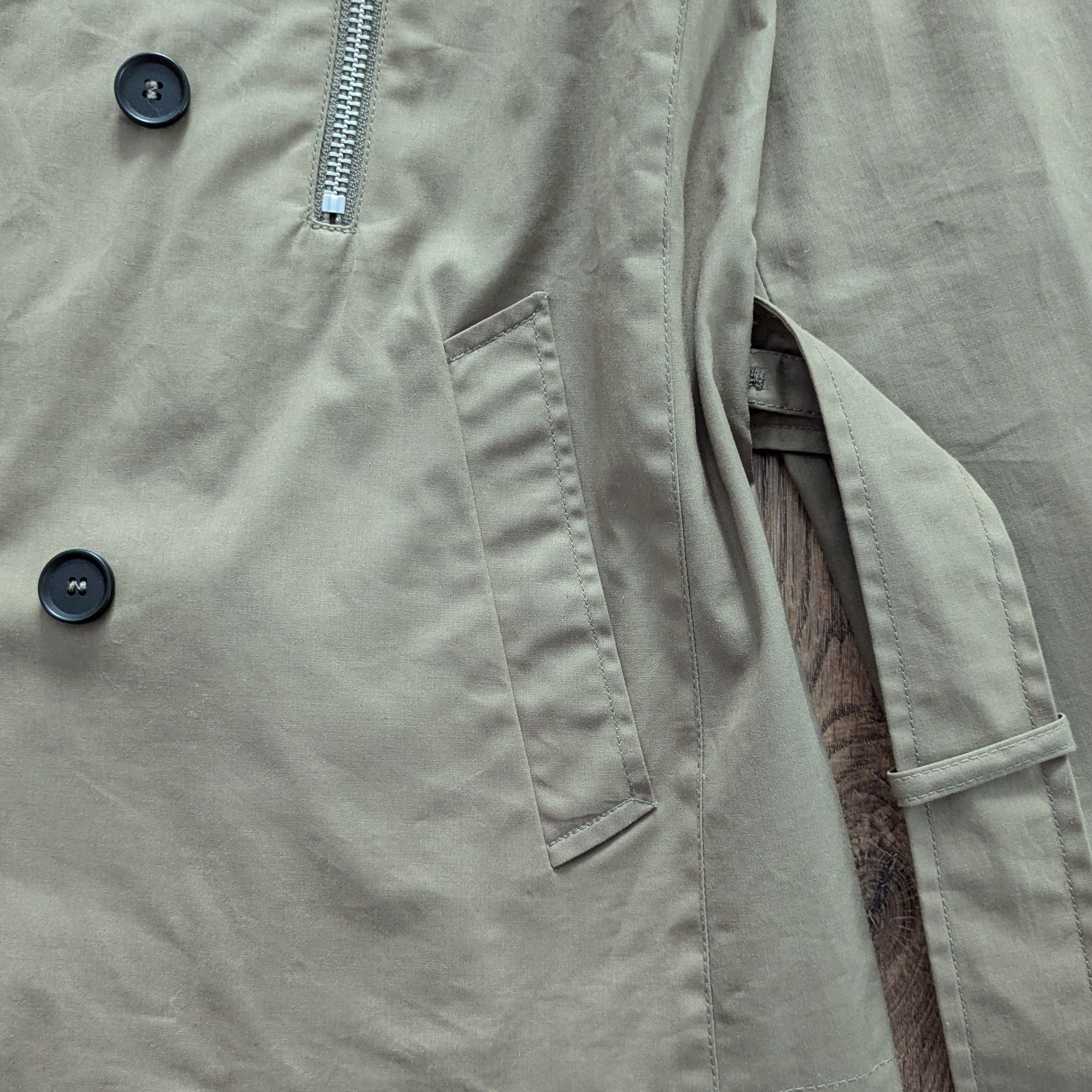 The Kooples The Kooples Trench Esprit Perfecto Jacket With Belt Cotton Size US M / EU 48-50 / 2 - 9 Thumbnail