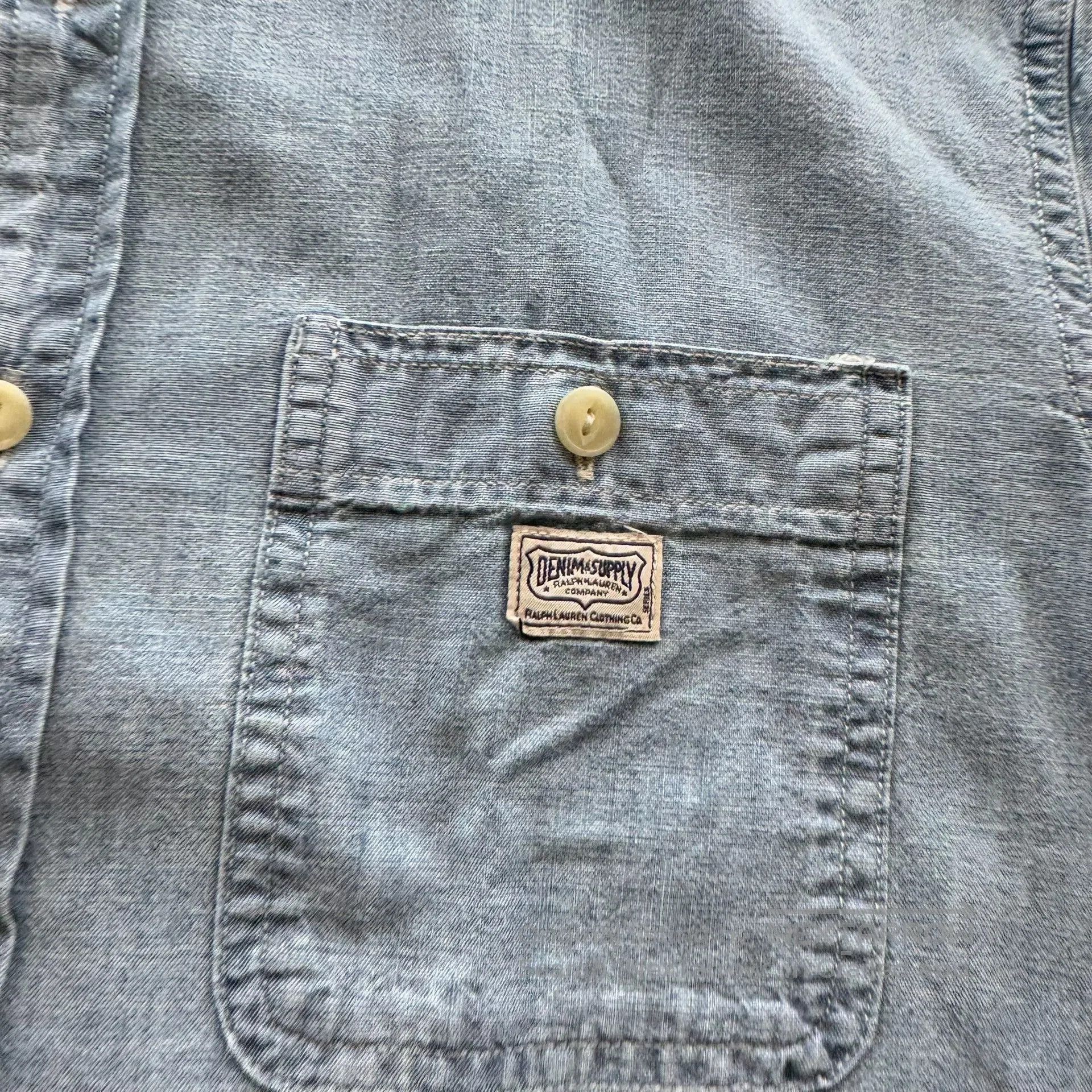 Denim & Supply Ralph Lauren Denim & Supply Ralph Lauren Denim Shirt. Size US M / EU 48-50 / 2 - 6 Thumbnail