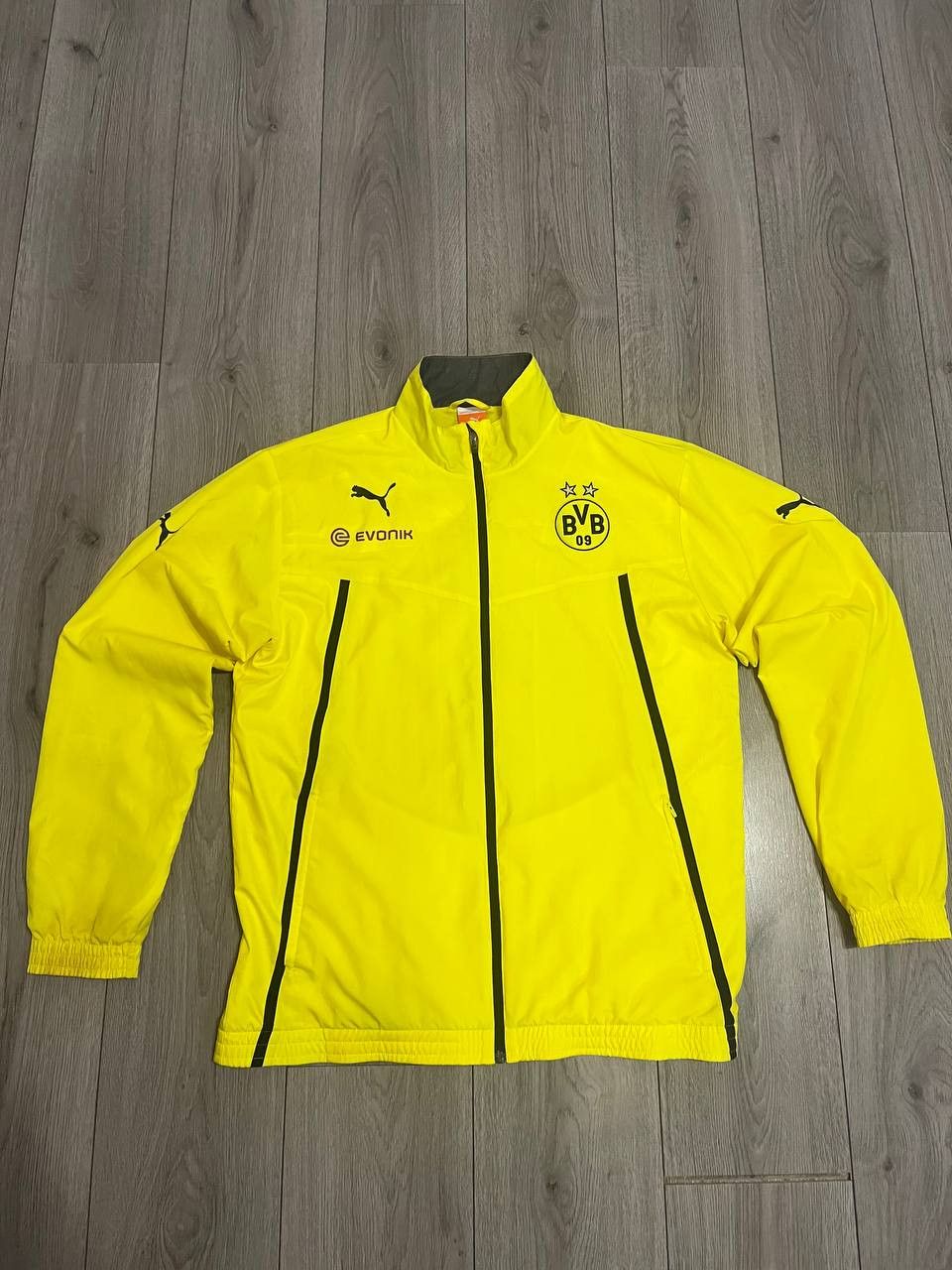 Puma Vintage Puma Borussia Dortmund BVB 2013 Track Jacket Soccer Size US L / EU 52-54 / 3 - 1 Thumbnail