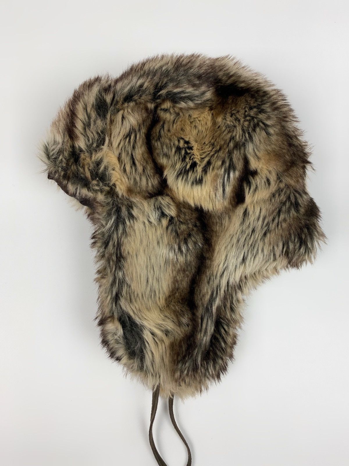Vintage Y2K Vintage Faux Fuzzy Fur Alt Ushanka Trapper Hat Size ONE SIZE - 1 Thumbnail