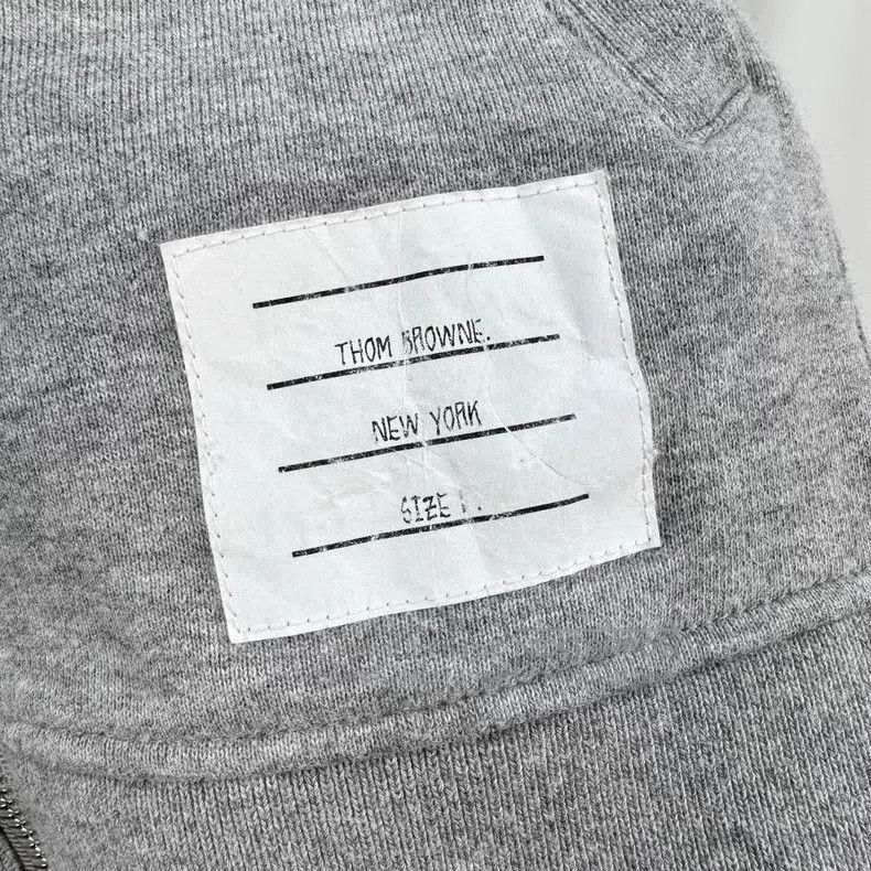 Thom Browne Thom Browne Gray Zip-Up Sweater Size US S / EU 44-46 / 1 - 5 Thumbnail
