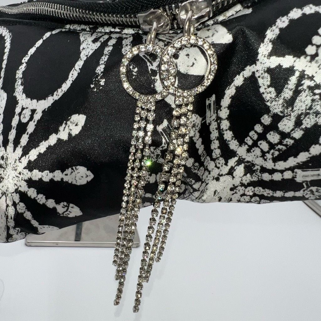 Other Erickson Beamon Satin and Rhinestoned Wristlet Pouch Size ONE SIZE - 3 Thumbnail