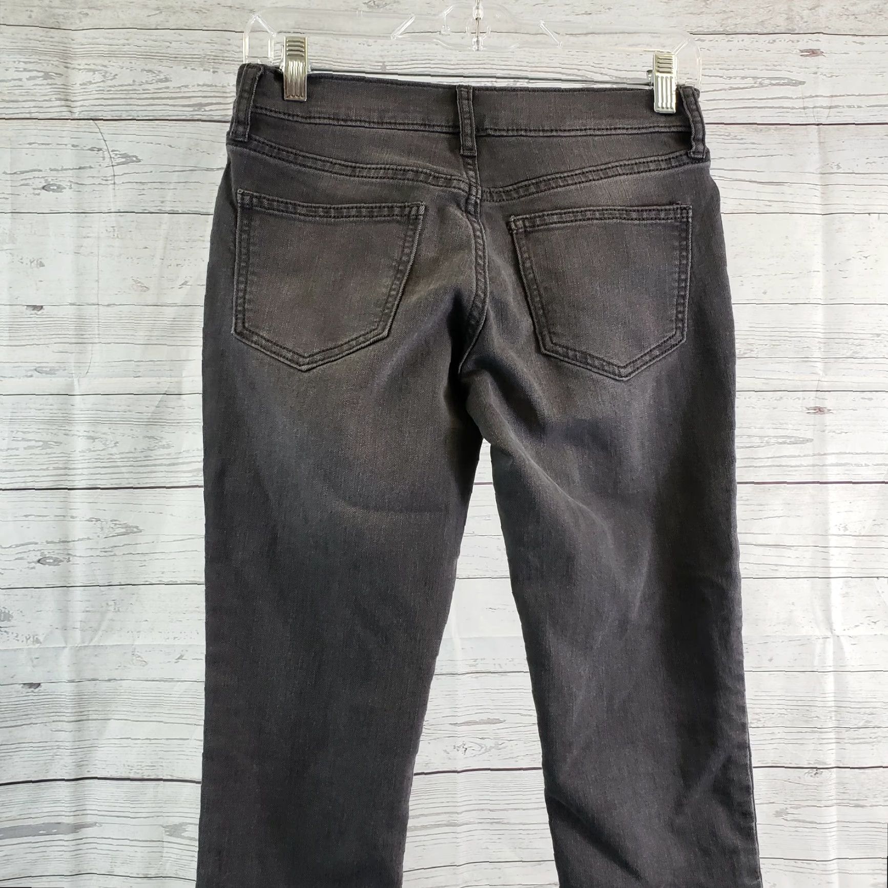 Old Navy VINTAGE Old Navy The Flirt Jeans Womens Skinny Sz 0 Gray Mid Rise 29in Inseam Womens Jeans gray 0 Size 25" / US 0 / IT 36 - 4 Thumbnail