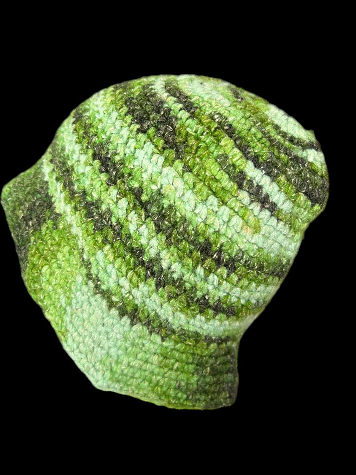 Japanese Brand × Kapital × Vintage Crochet Knitted Handmade Rare Design Hats ☠️☠️ Size ONE SIZE - 5 Thumbnail