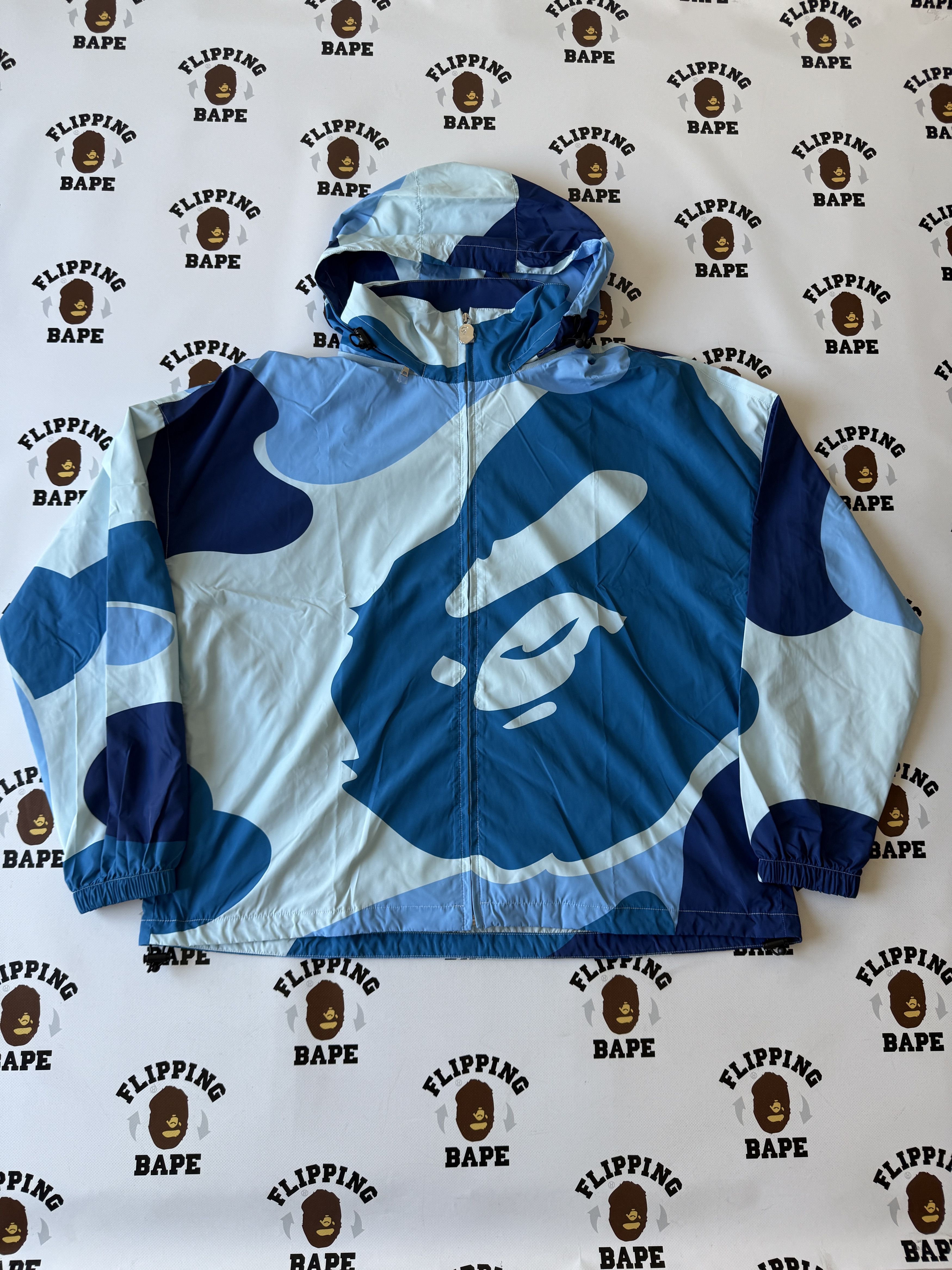 BAPE ABC CAMO HOODED JACKET