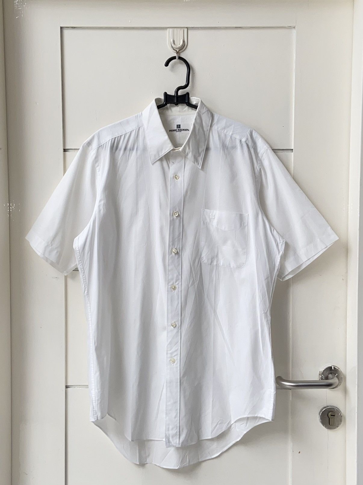 Pierre Balmain PIERRE BALMAIN White Shirt Size US M / EU 48-50 / 2 - 9 Thumbnail