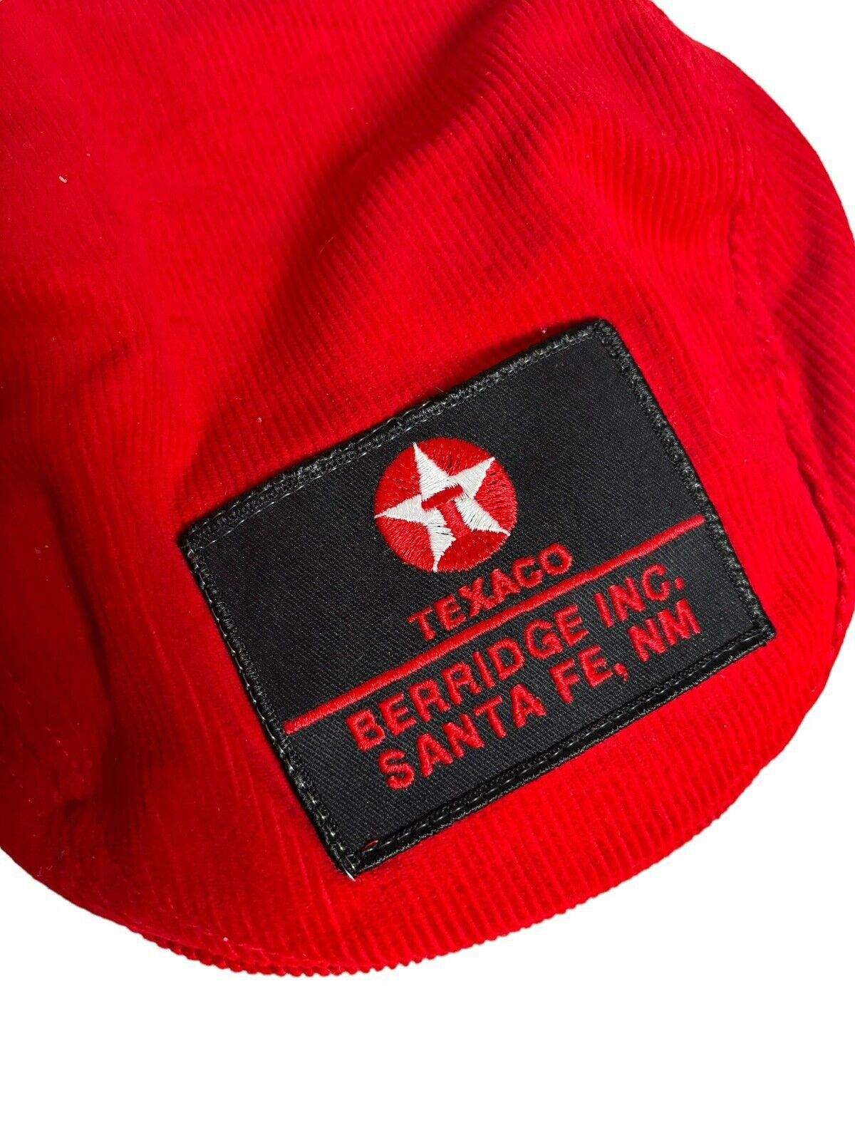 Vintage Vintage Texaco Santa Fe Attendant Corduroy Hat New Mexico Size ONE SIZE - 5 Thumbnail
