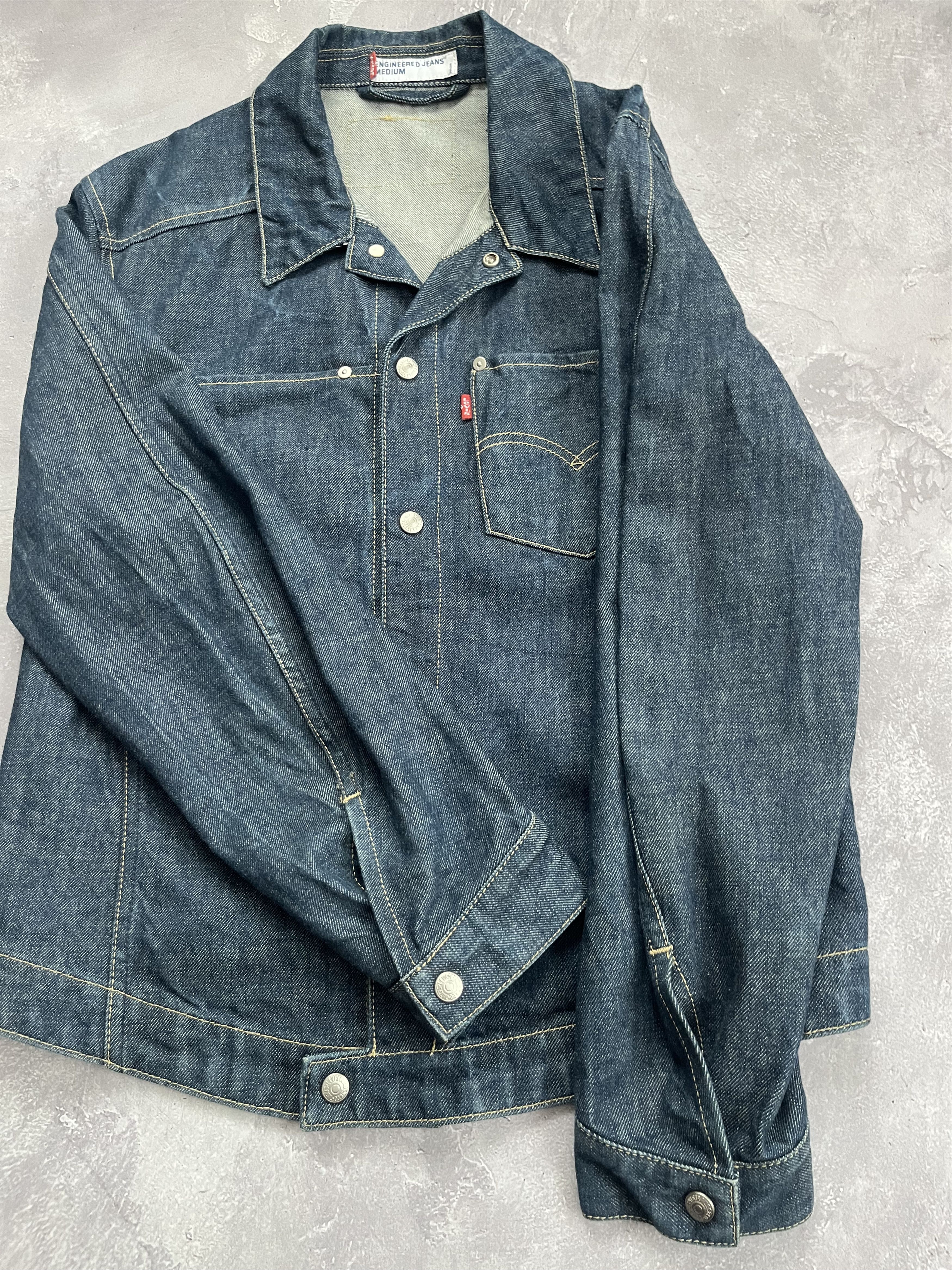 Engineered Garments × Levi's Vintage Levi's Engineered Jeans Denim Jacket 2000s USA Size US M / EU 48-50 / 2 - 5 Thumbnail