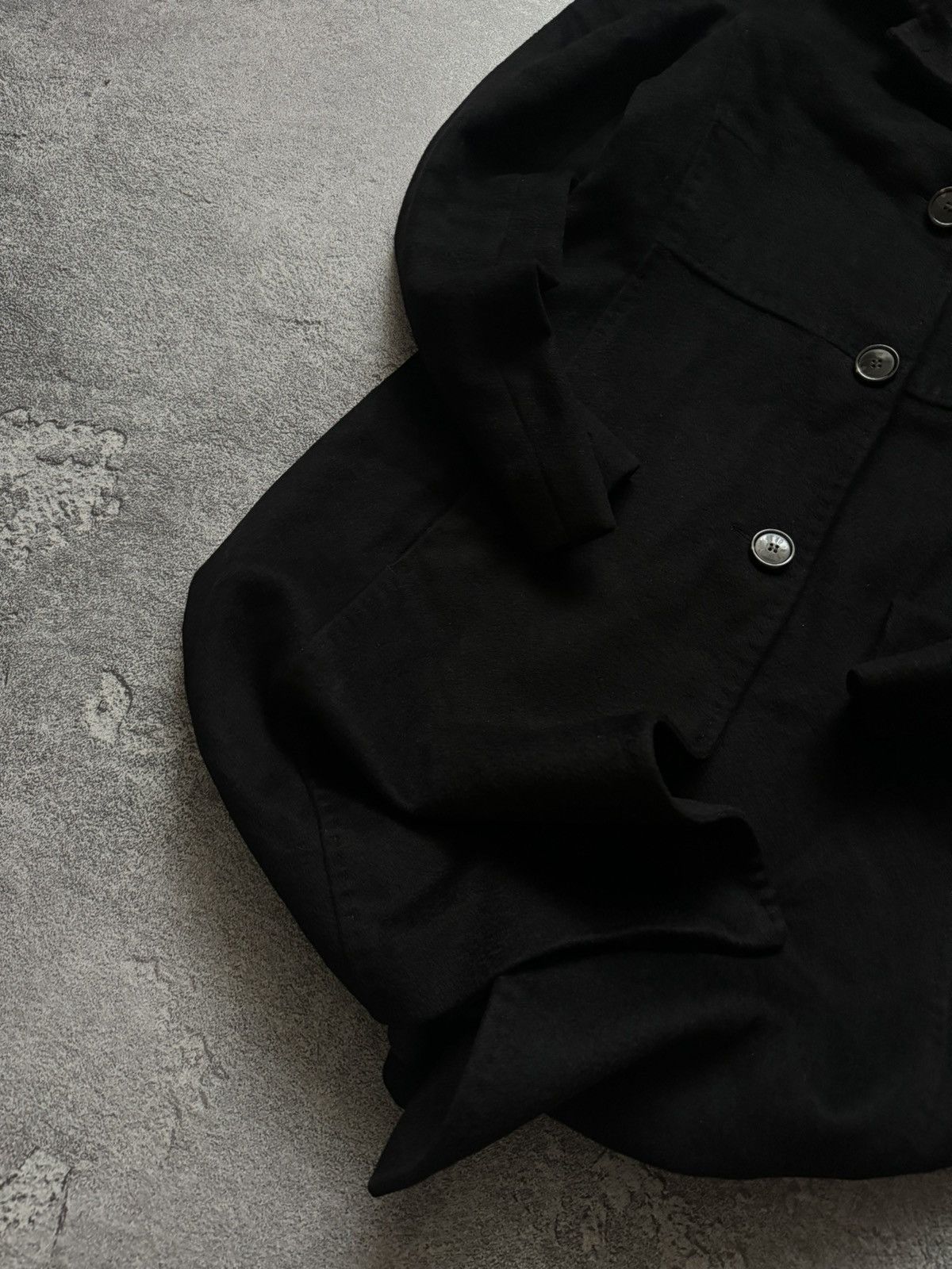 MAX&Co. × Max Mara × Weekend Max Mara Max Mara weekend black coat long jacket wool duffle Size M / US 6-8 / IT 42-44 - 3 Thumbnail