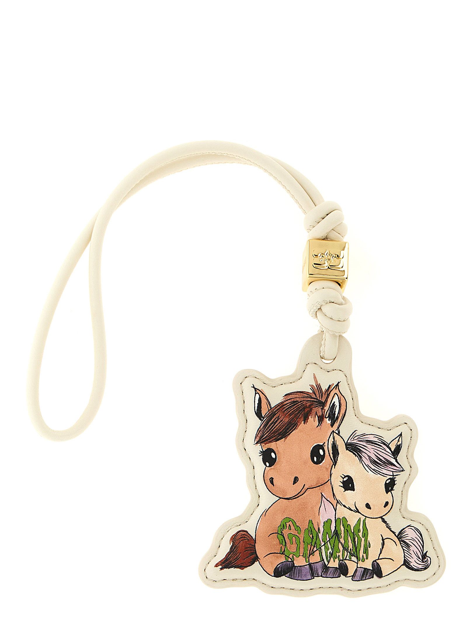 Ganni 'Pony' Keyring Size ONE SIZE - 1 Thumbnail