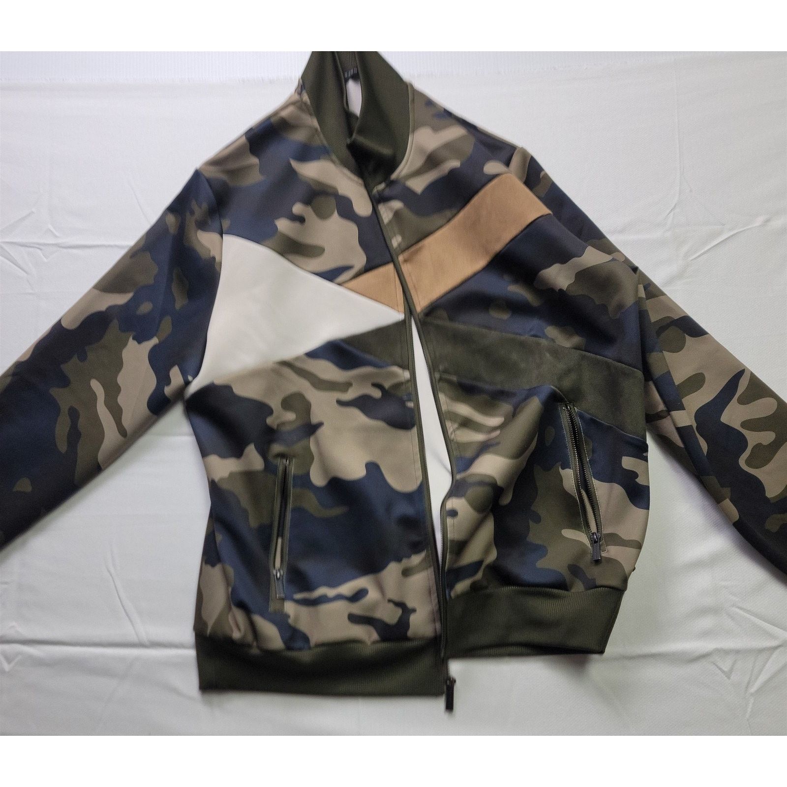 Sean John Sean John Camo Track Suit Coat Zippered Jacket Large Size US L / EU 52-54 / 3 - 8 Thumbnail