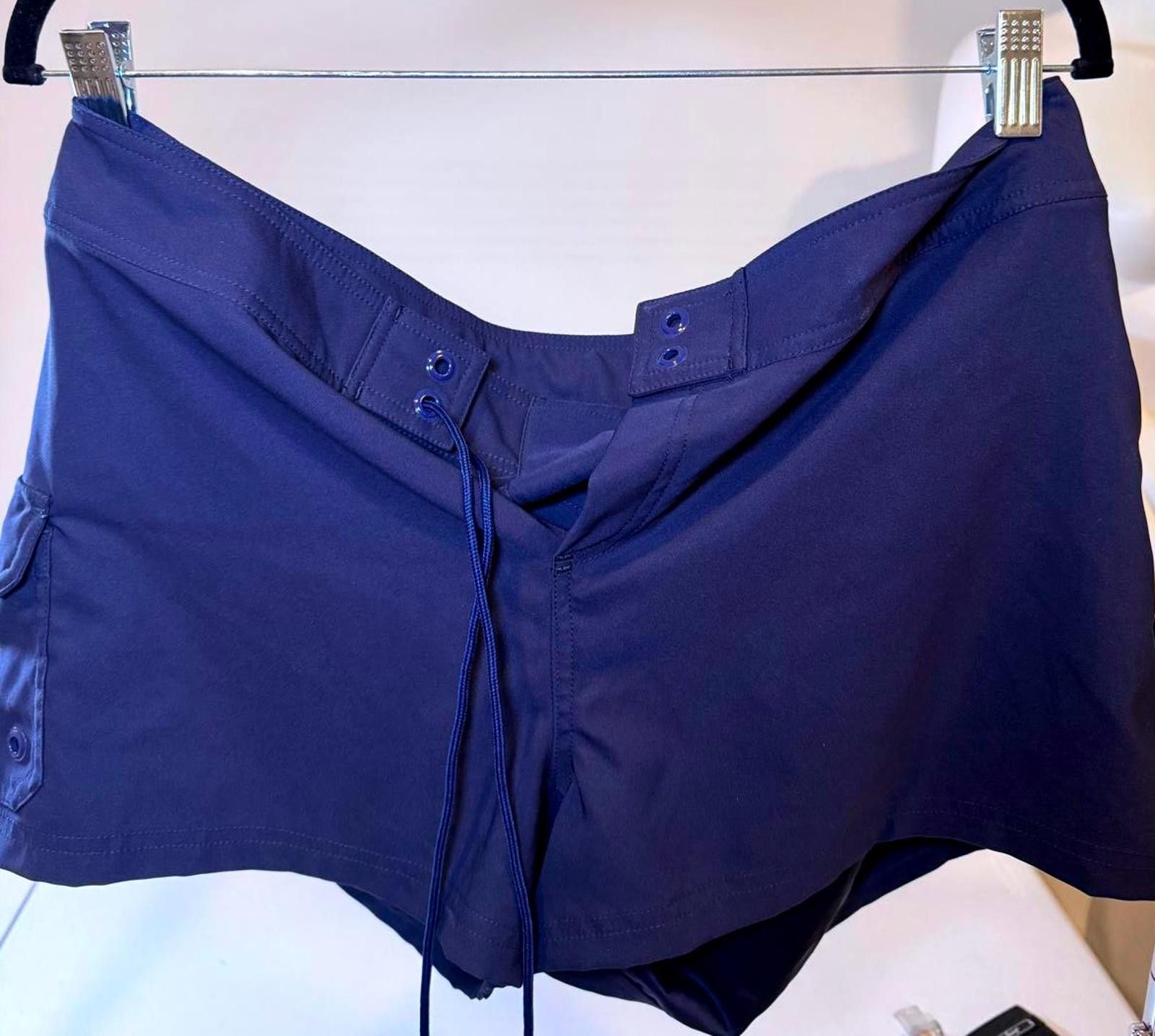 Jagermeister Jag Women's Casual Swim Shorts - Navy Blue Size 36" / US 14 / IT 50 - 1 Thumbnail