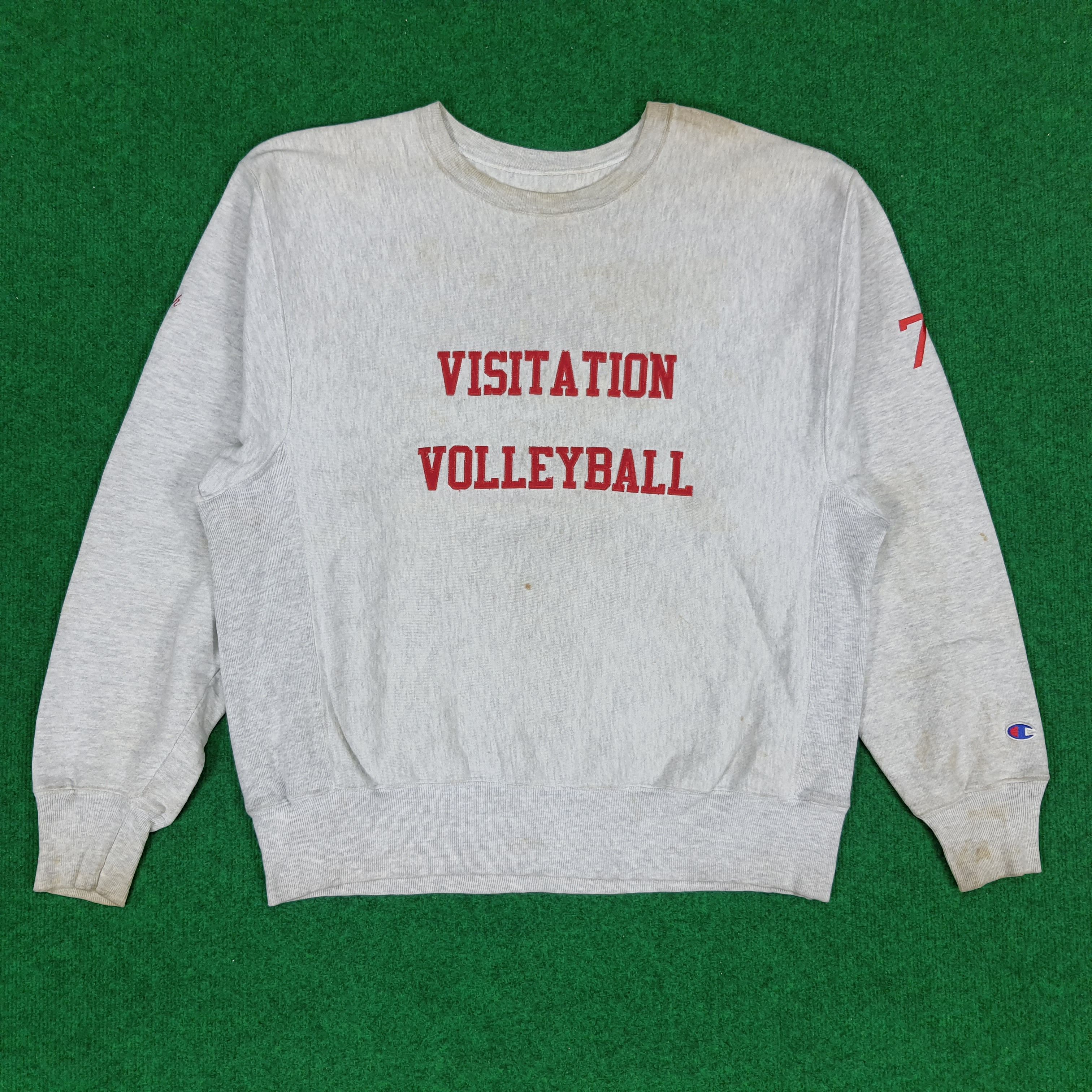 Champion Vintage Visitation Volkeyball Sports Sweatshirts Size US L / EU 52-54 / 3 - 1 Thumbnail