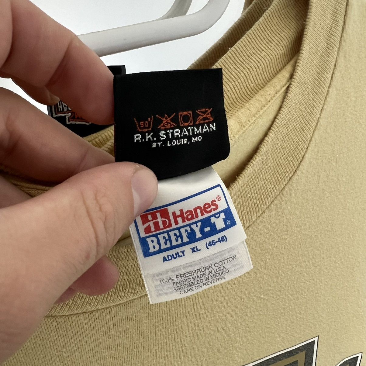 Harley Davidson Vintage 1996 Harley Davidson Made in USA Big Logo T-Shirt Size US XL / EU 56 / 4 - 8 Thumbnail
