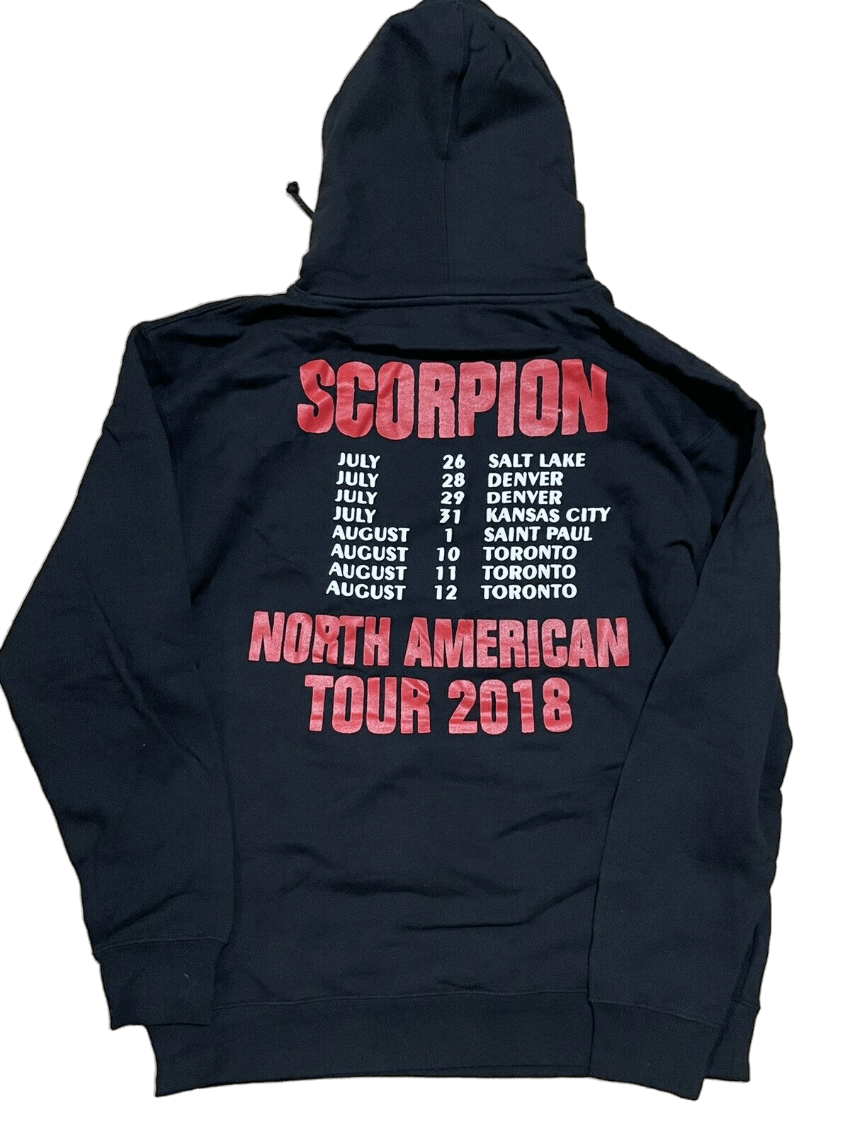 Drake × October's Very Own Drake Scorpion Tour Hoodie North America 2018 Size US M / EU 48-50 / 2 - 1 Thumbnail