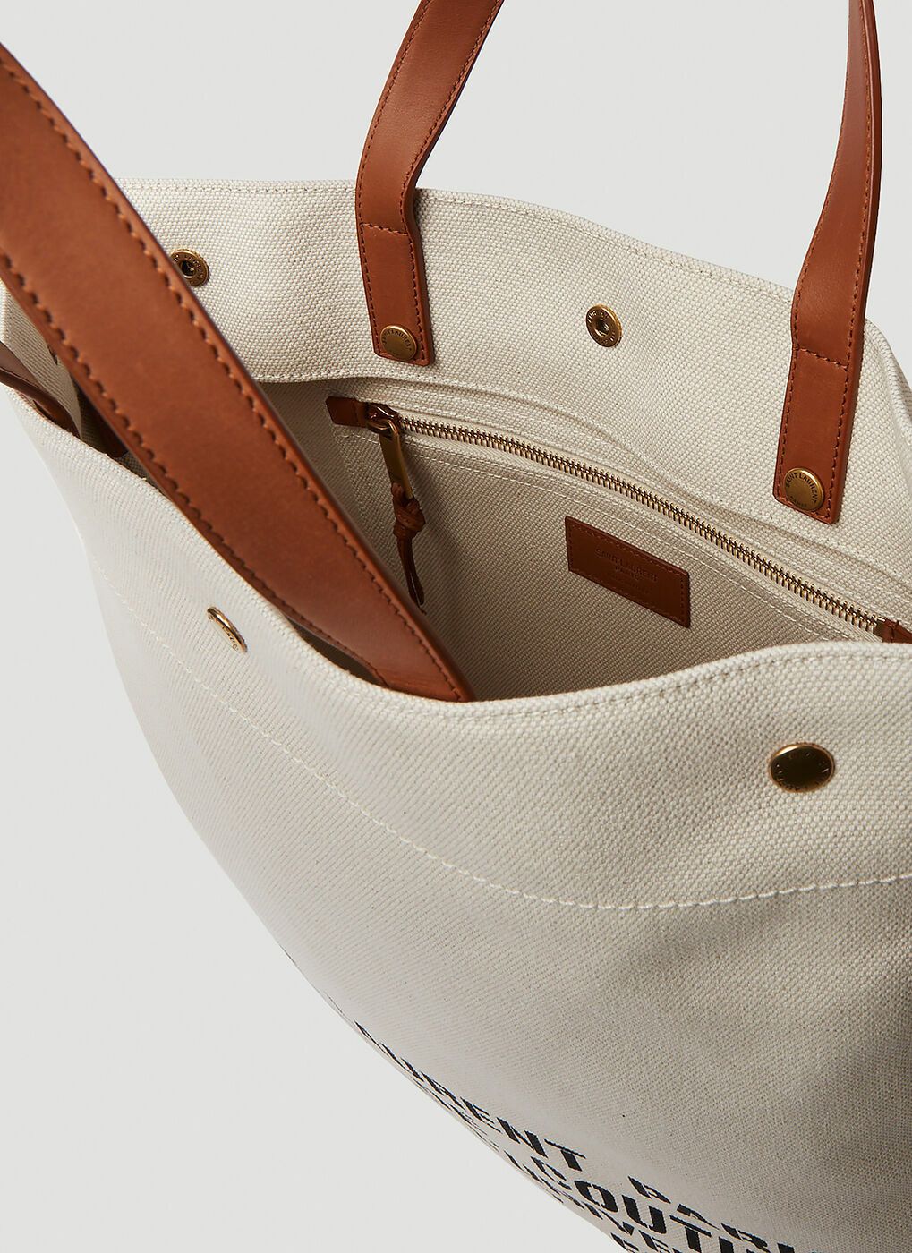 Saint Laurent Paris o1s1wg111024 Size: OS / Universite Tote Bag in Cream Size ONE SIZE - 6 Thumbnail