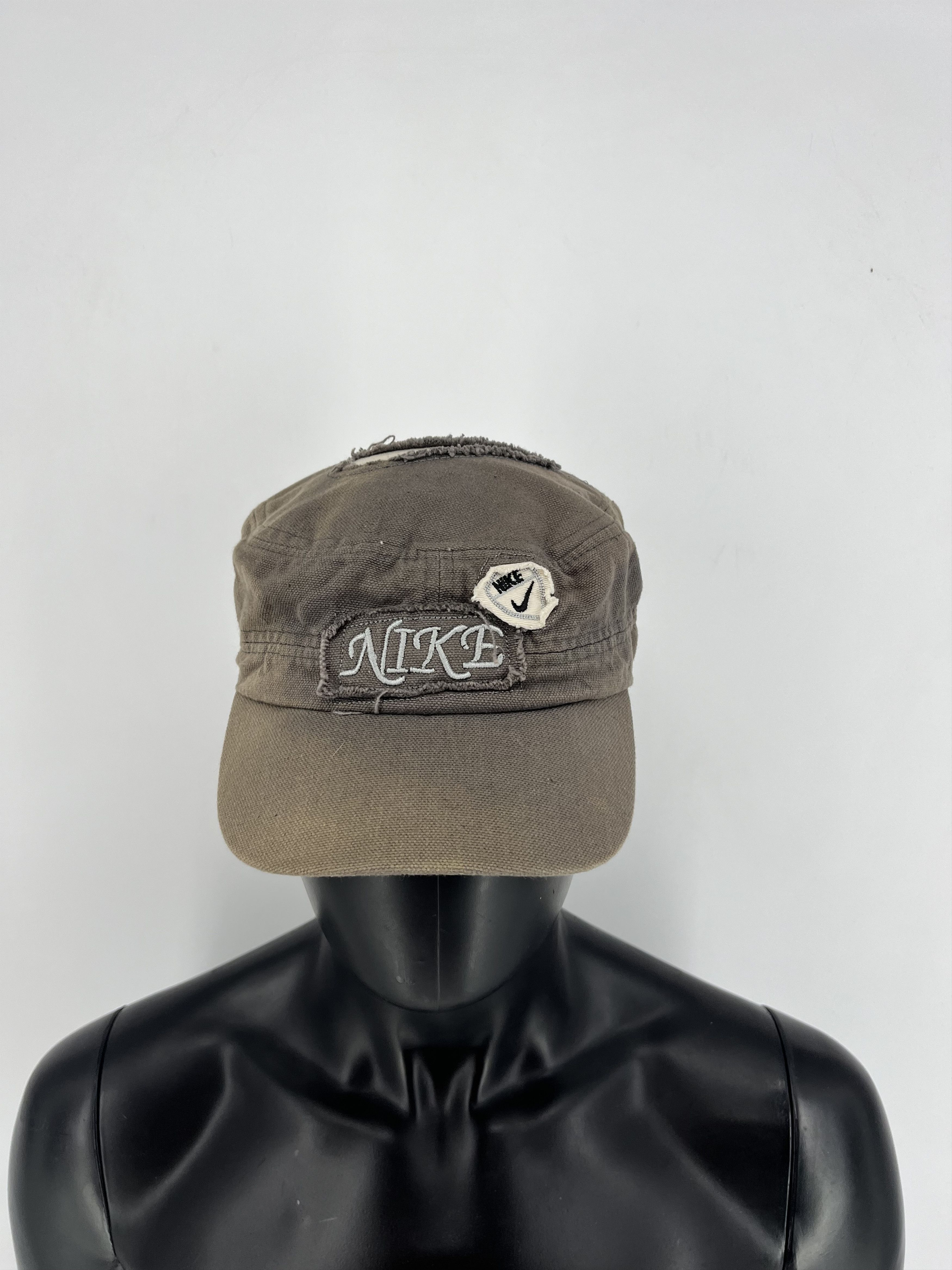 Nike × Vintage Nike Y2K 90s Vintage Hat Cap Swoosh Streetwear Avant Garde Size ONE SIZE - 1 Thumbnail