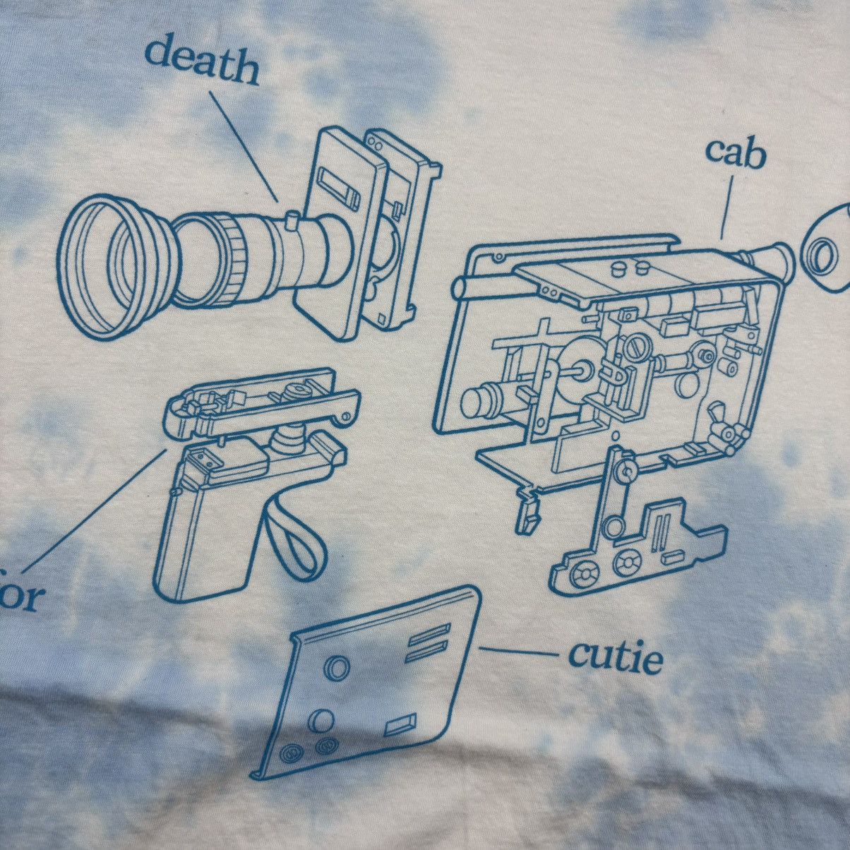 Band Tees Death cab for cutie - Super 8 Tiedye 10’s Size US XL / EU 56 / 4 - 3 Thumbnail