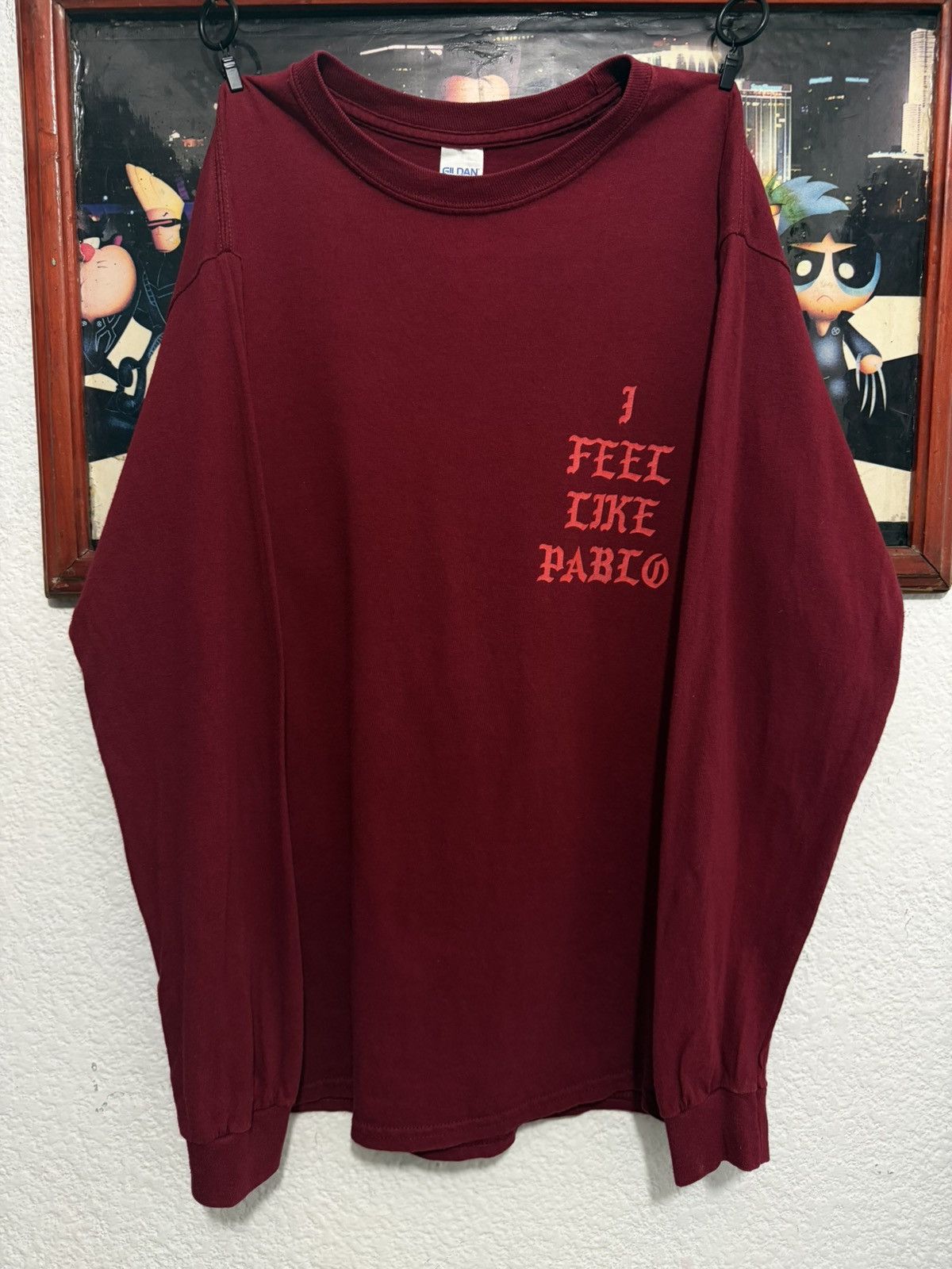 Kanye West I FEEL LIKE PABLO KAYE WEST LONG SLEEVE SHIRT Size US M / EU 48-50 / 2 - 1 Thumbnail