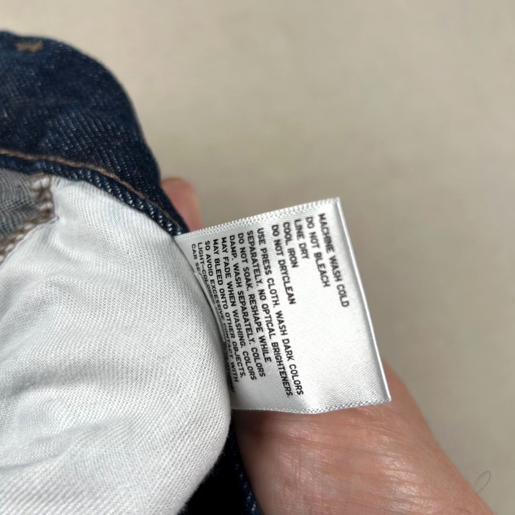 Uniqlo Uniqlo Jeans Slim Mens 30x32 Selvedge Japanese Denim Kaihara Dark WashBlue 5-Pocket Regular Inseam 32 Vintage No Boss? Size US 30 / EU 46 - 7 Thumbnail