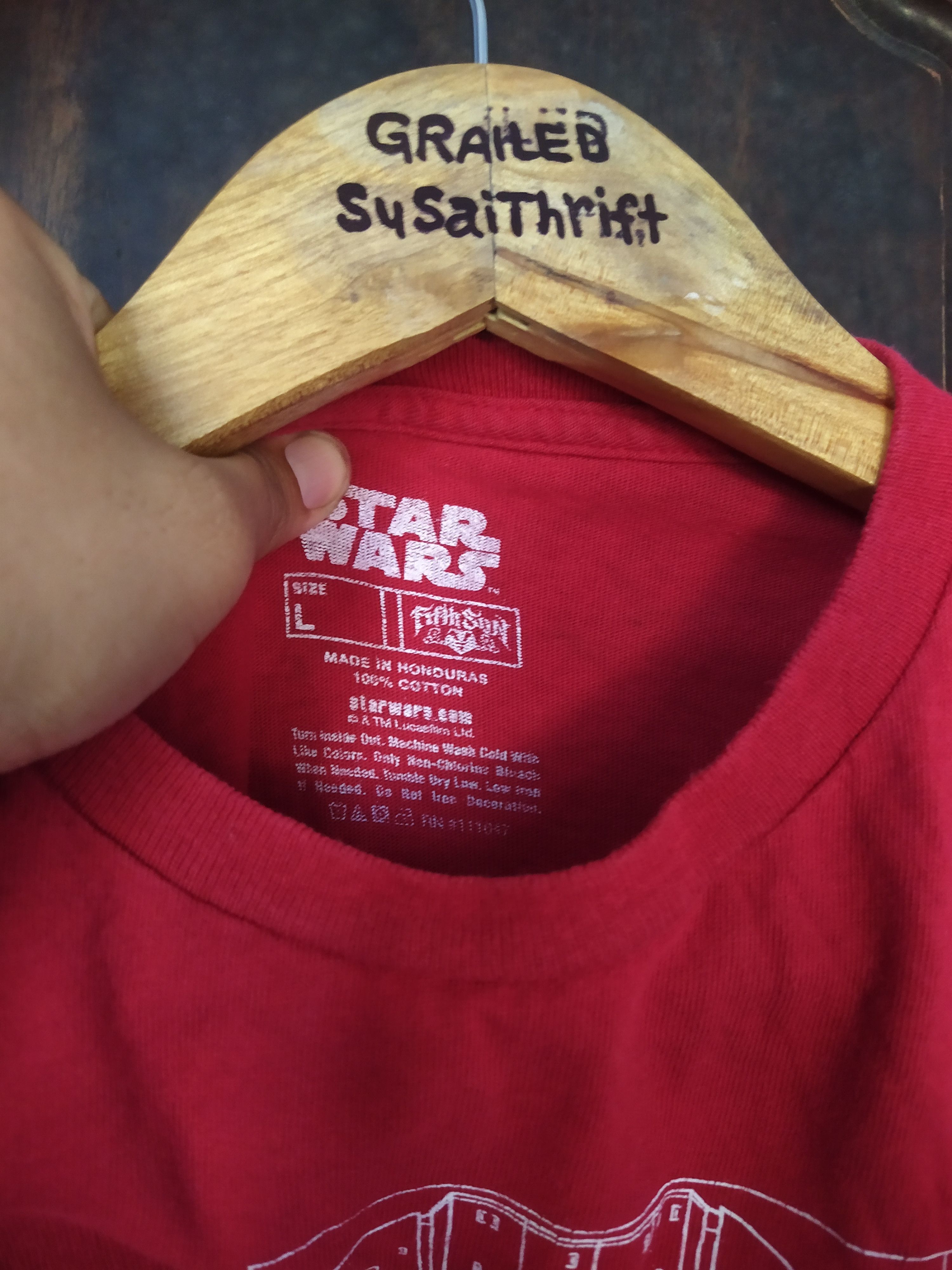 Star Wars Star Wars AT-AT Walker Schematic Blueprint Graphic Tee Size US L / EU 52-54 / 3 - 4 Thumbnail