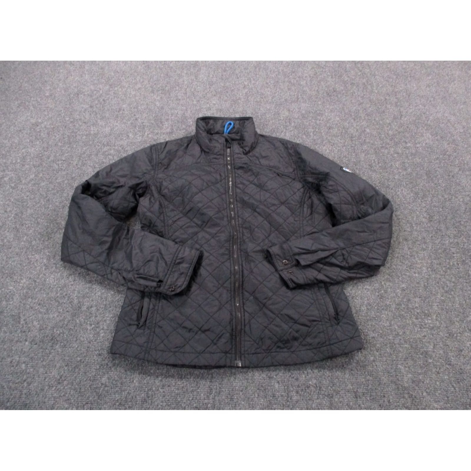 Vintage Kuhl Jacket Womens M Black Nylon Quilted Lightweight Puffer Hiking Camping Size M / US 6-8 / IT 42-44 - 2 Thumbnail