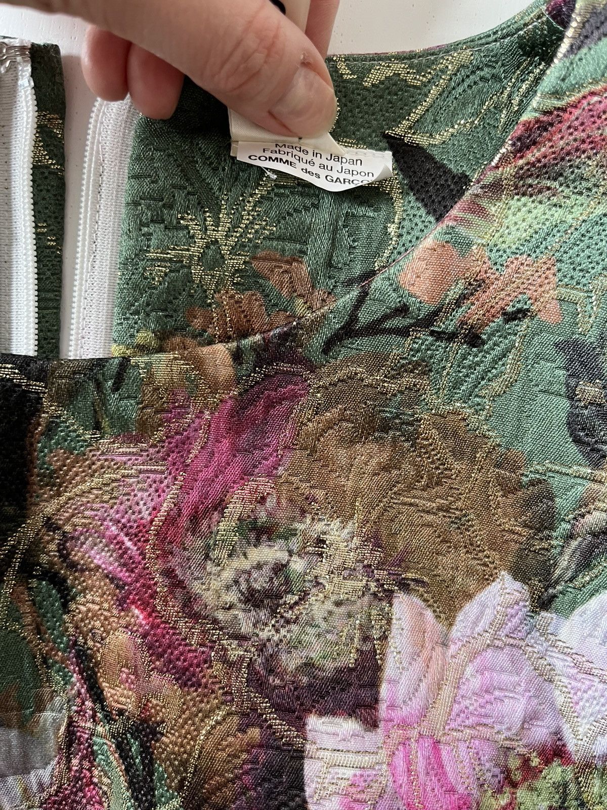Comme des Garcons Floral midi dress Comme Des Garçons Size M / US 6-8 / IT 42-44 - 6 Thumbnail