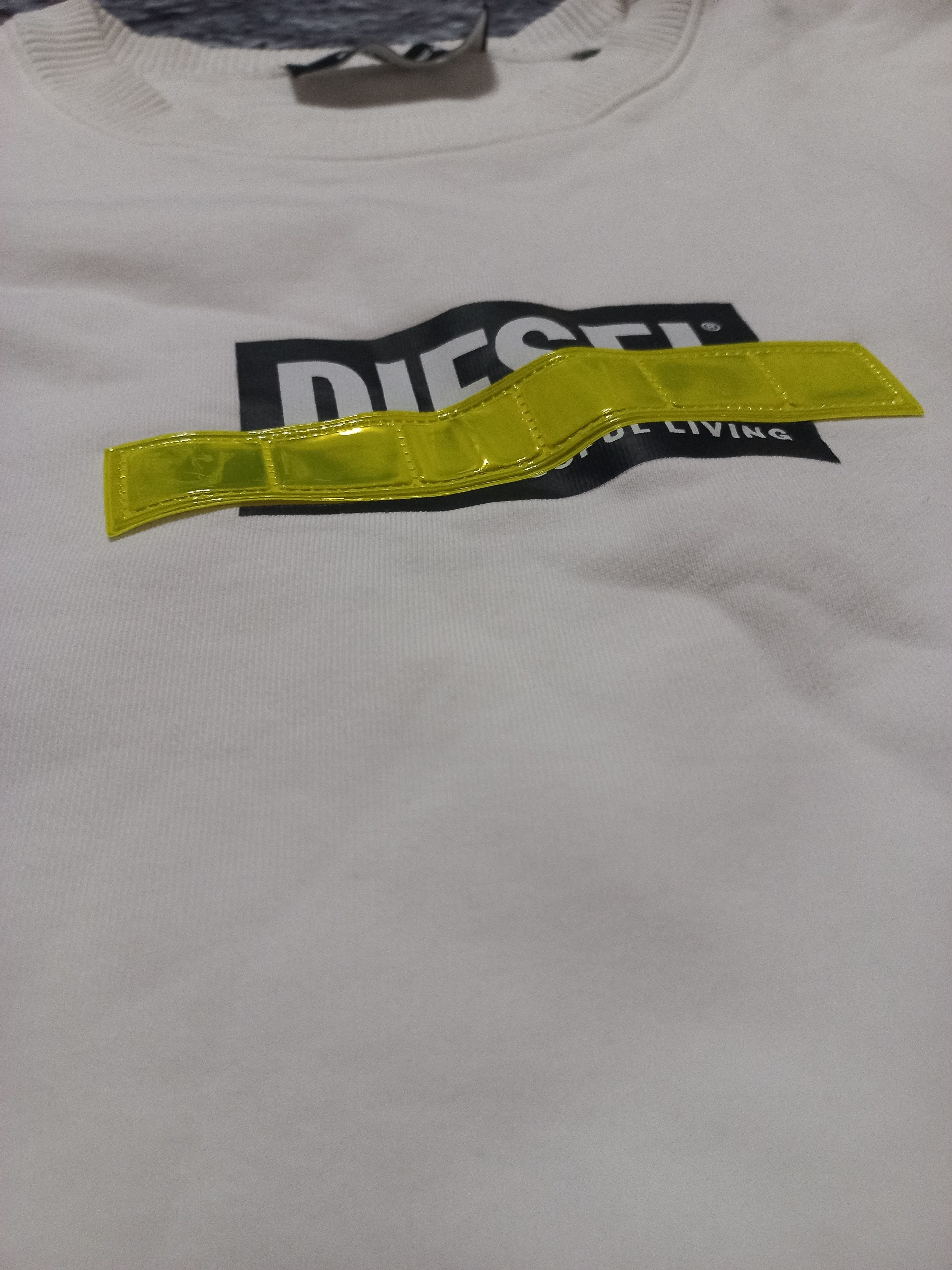 Diesel × Vintage Diesel sweatshirt, white with logo Size US S / EU 44-46 / 1 - 11 Thumbnail