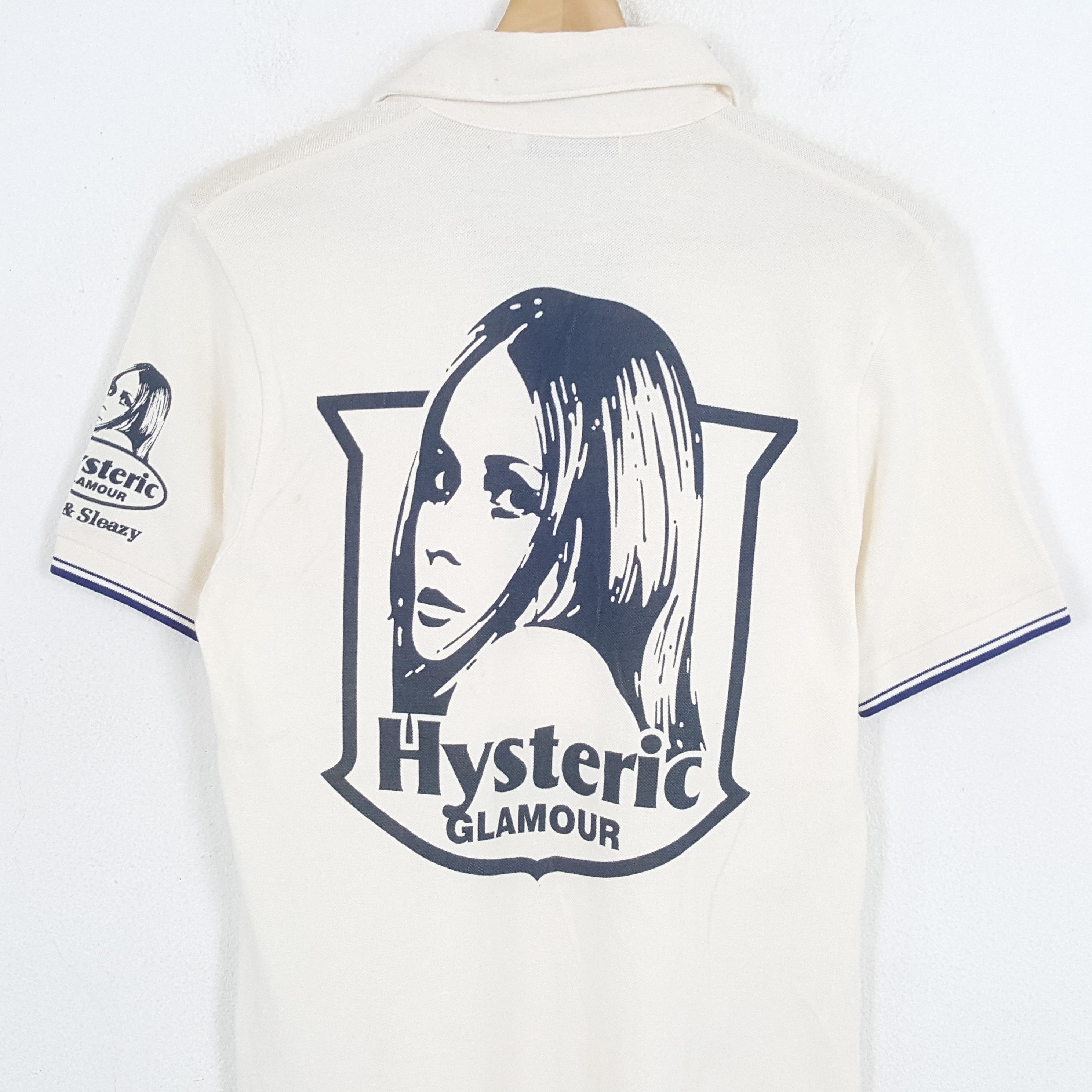 Hysteric Glamour × Japanese Brand × Vintage Vintage HYSTERIC GLAMOUR Japanese Fashion Brand Polos Size S / US 4 / IT 40 - 2 Thumbnail
