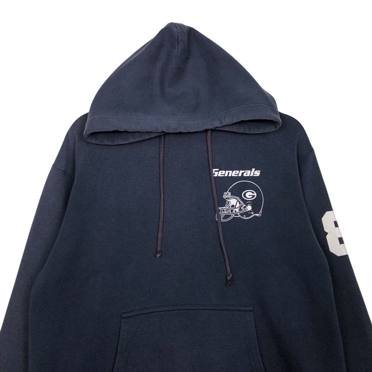 Japanese Brand × Vintage 📌Vintage Hoodie Pull Over Generals Big Logo Size US L / EU 52-54 / 3 - 4 Thumbnail