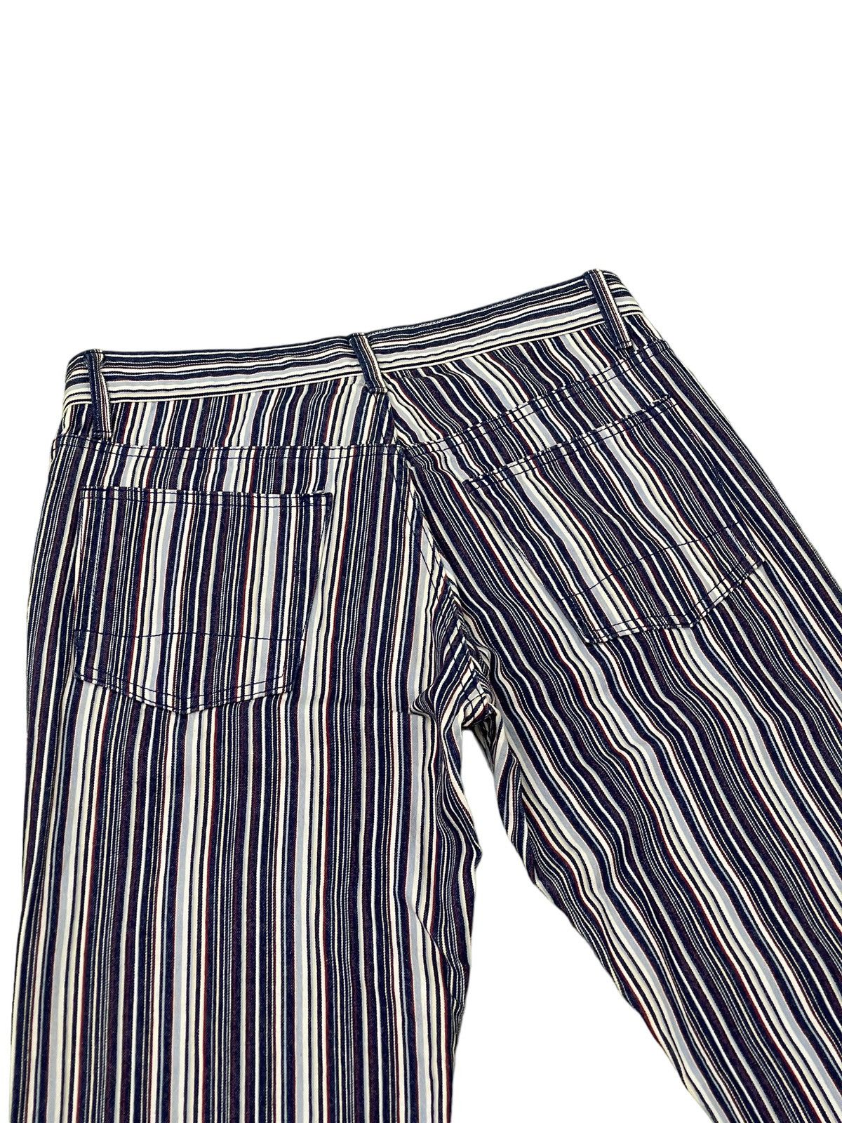 Japanese Brand Striped Jeans Les Vis A Bois Japan Regular Straight 7🟦7 Size US 30 / EU 46 - 15 Thumbnail