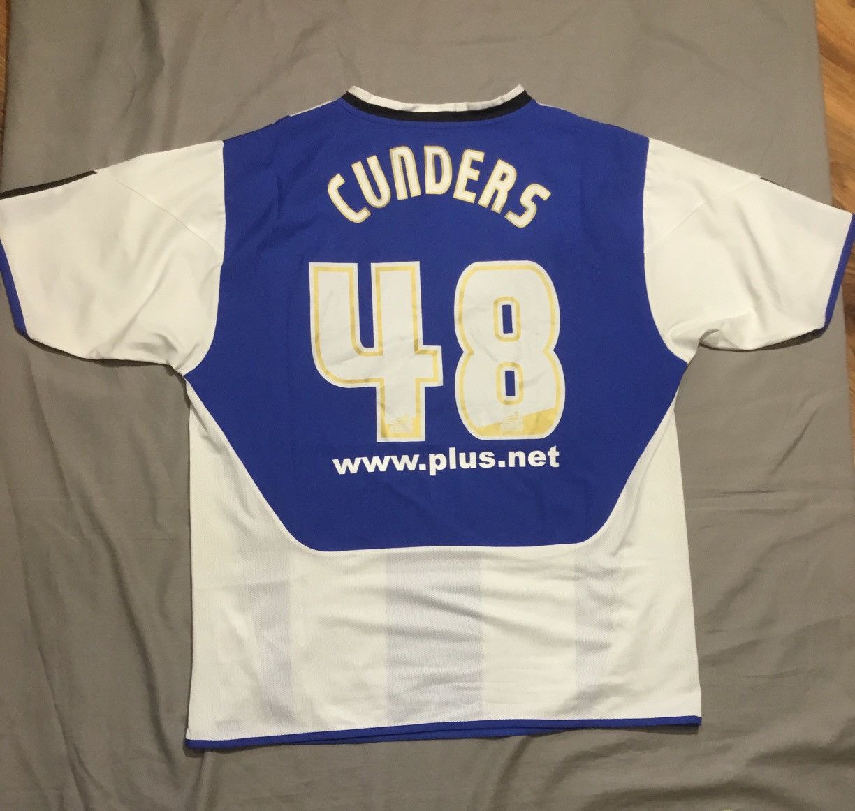 Diadora SHEFFIELD WEDNESDAY 2004 2005 AWAY FOOTBALL SHIRT Size US XL / EU 56 / 4 - 10 Thumbnail