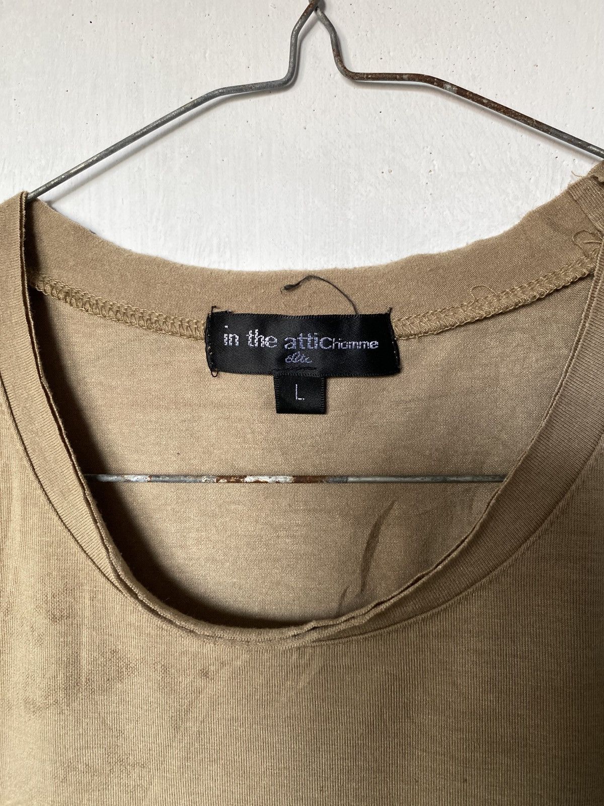 If Six Was Nine × In The Attic × Le Grande Bleu (L.G.B.) In The Attic Homme Poem Feather Tshirt Size US M / EU 48-50 / 2 - 9 Thumbnail