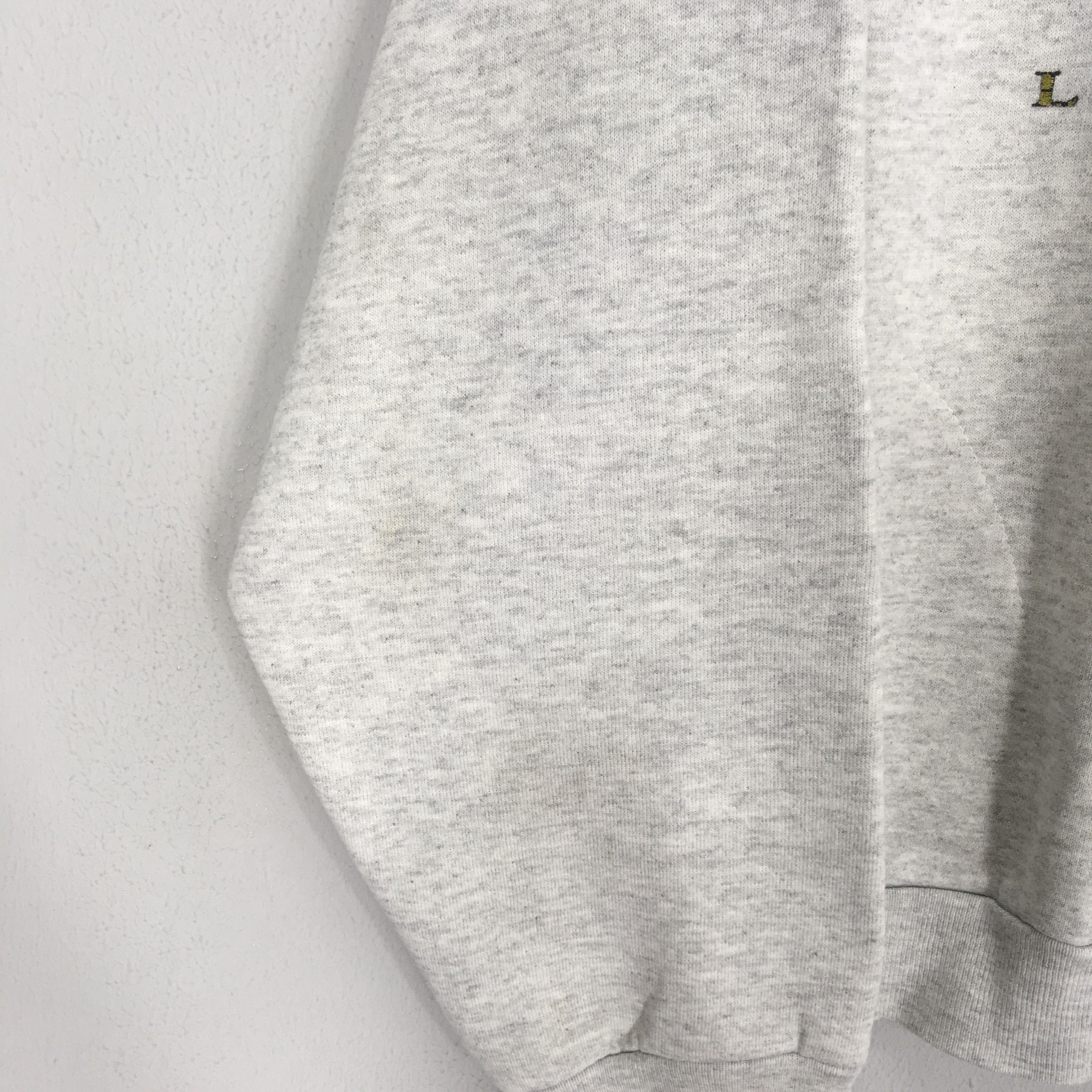 Vintage Vintage 90's Harrahs Grey Sweatshirt Large - 286 Size US L / EU 52-54 / 3 - 6 Thumbnail
