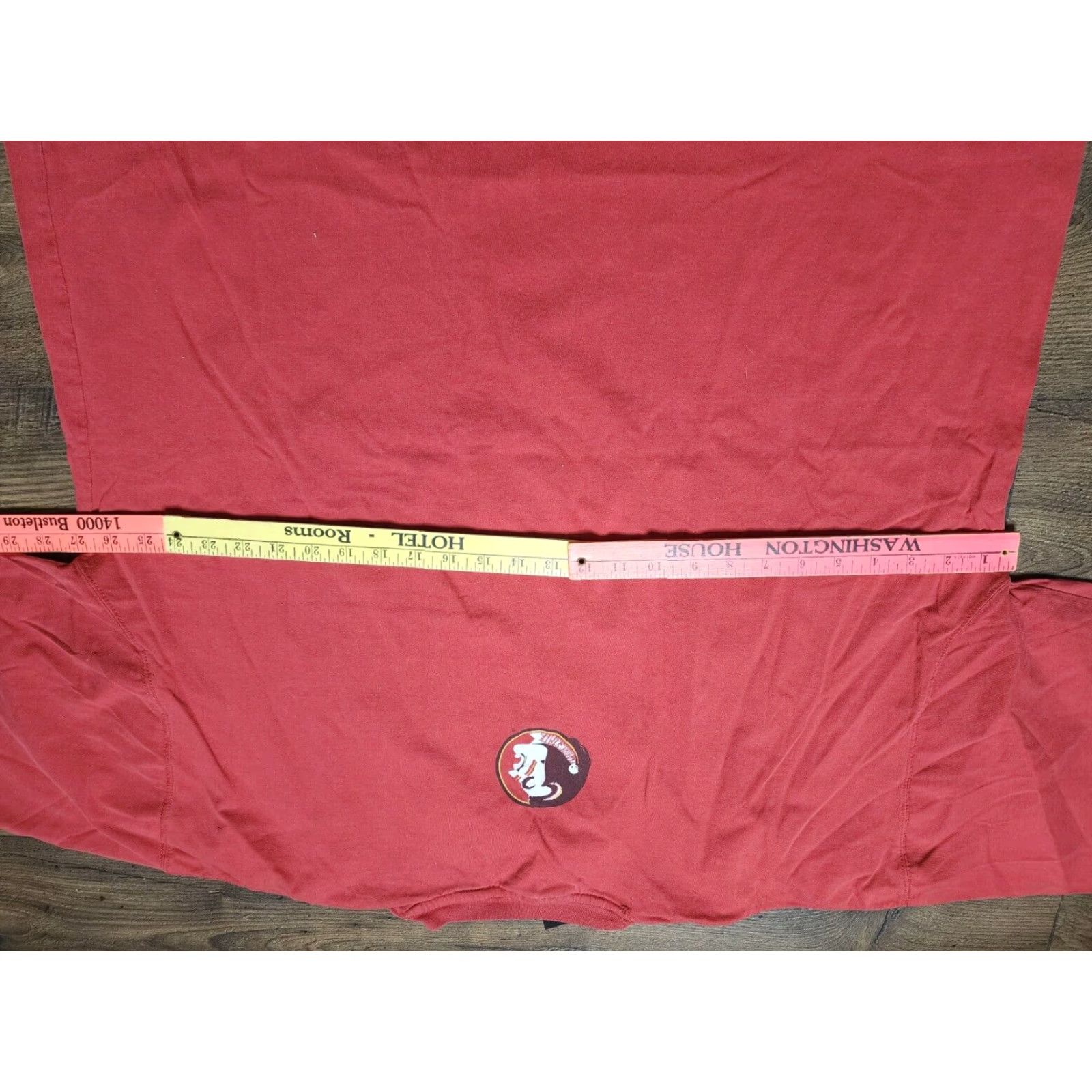 Starter VINTAGE Florida Seminoles T-Shirt Mens 2XL Cotton Blend Logo Team Starter Short Sleeve Red 90s Sports Size US XXL / EU 58 / 5 - 5 Thumbnail