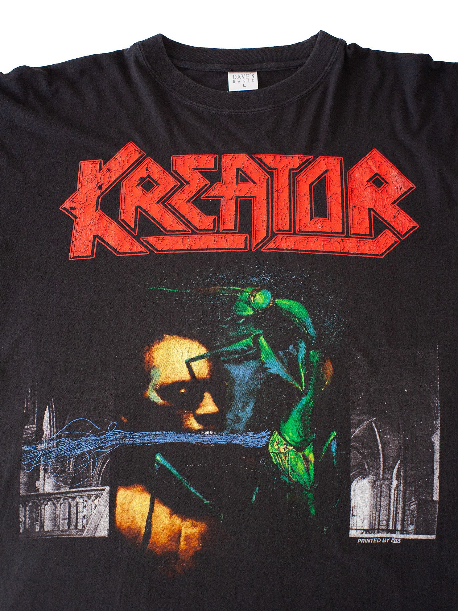 Band Tees Vintage 1992 Kreator "Renewal" 90s Metal Band T-Shirt Size US L / EU 52-54 / 3 - 3 Thumbnail