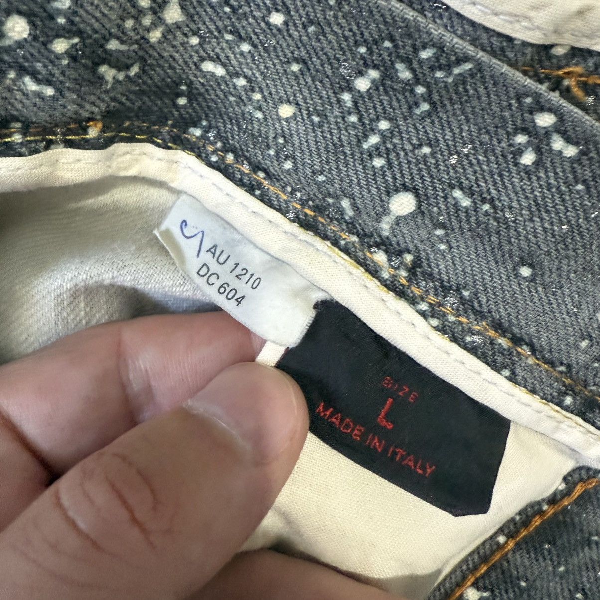 Roberto Cavalli Roberto Cavalli 2000s Pants Galaxy White Jeans Size 34" / US 12 / IT 48 - 8 Thumbnail